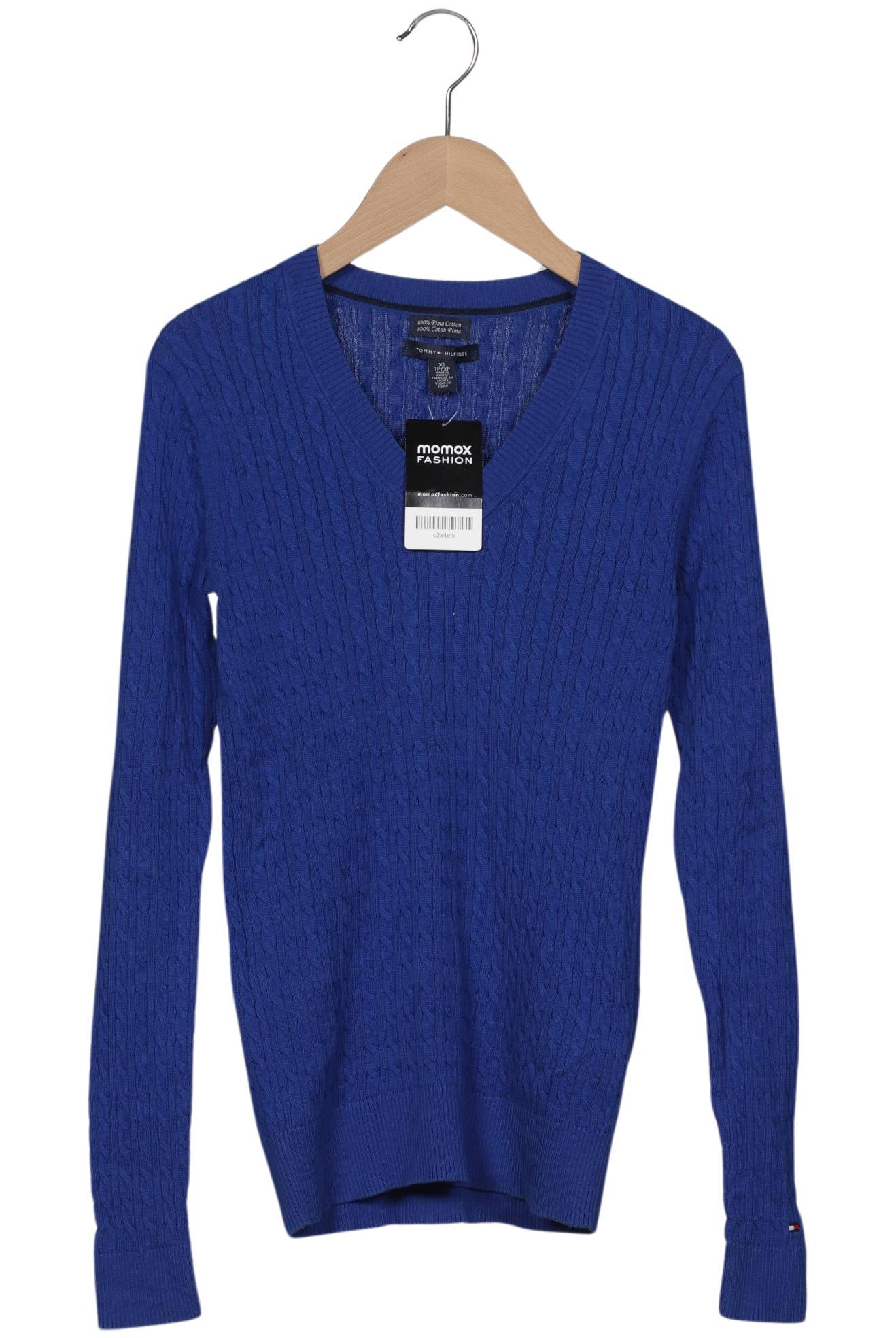 

Tommy Hilfiger Damen Pullover, blau, Gr. 34