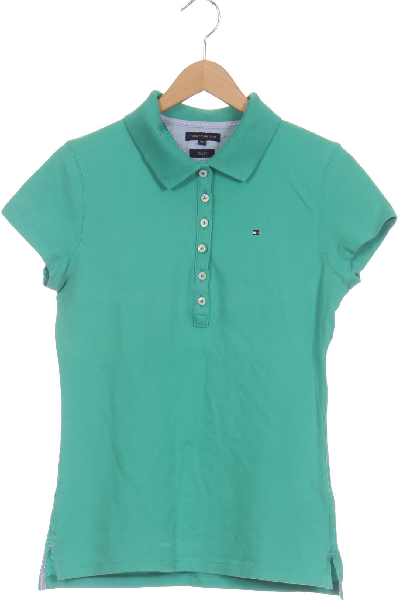 

Tommy Hilfiger Damen Poloshirt, grün, Gr.