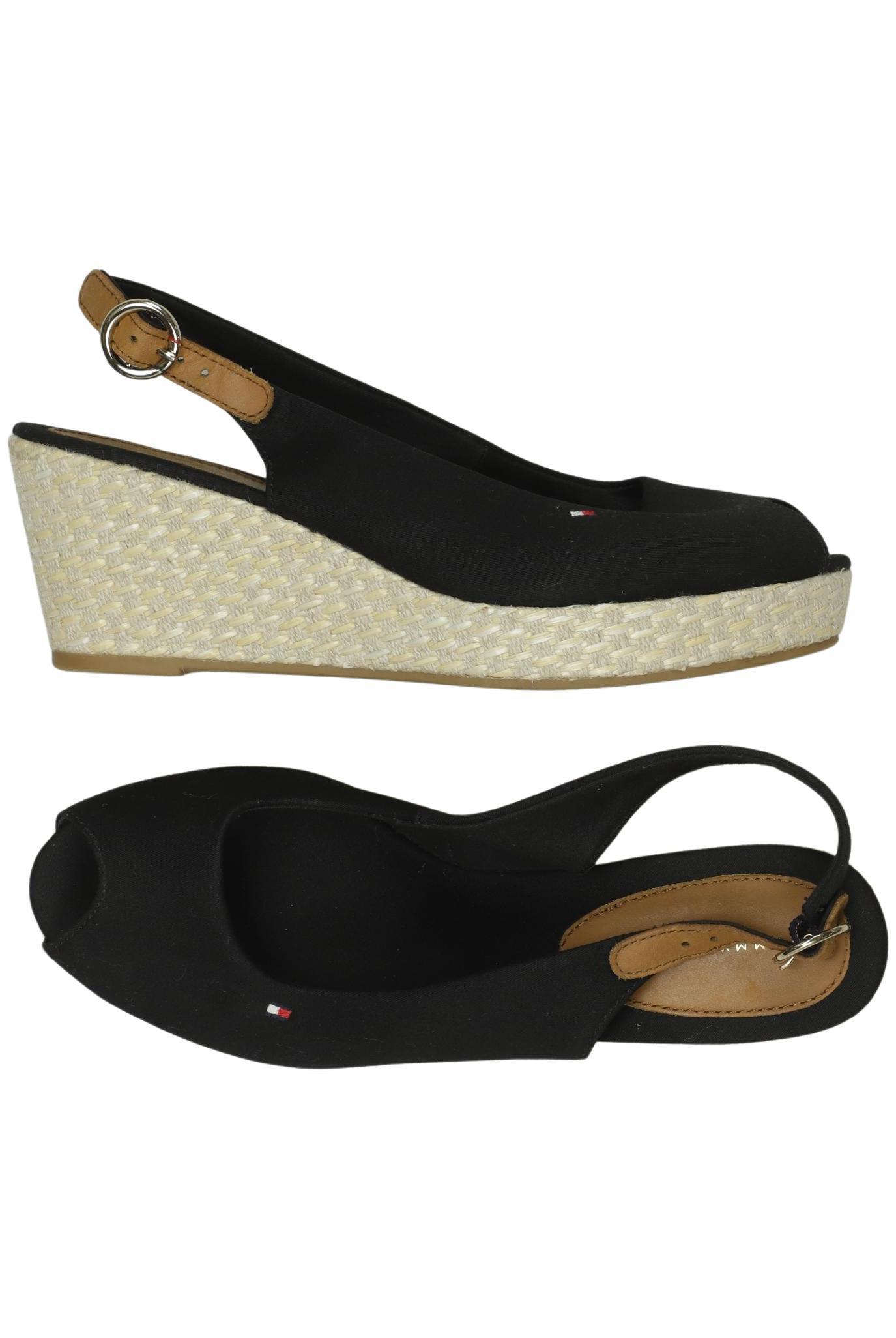 

Tommy Hilfiger Damen Sandale, schwarz, Gr. 38