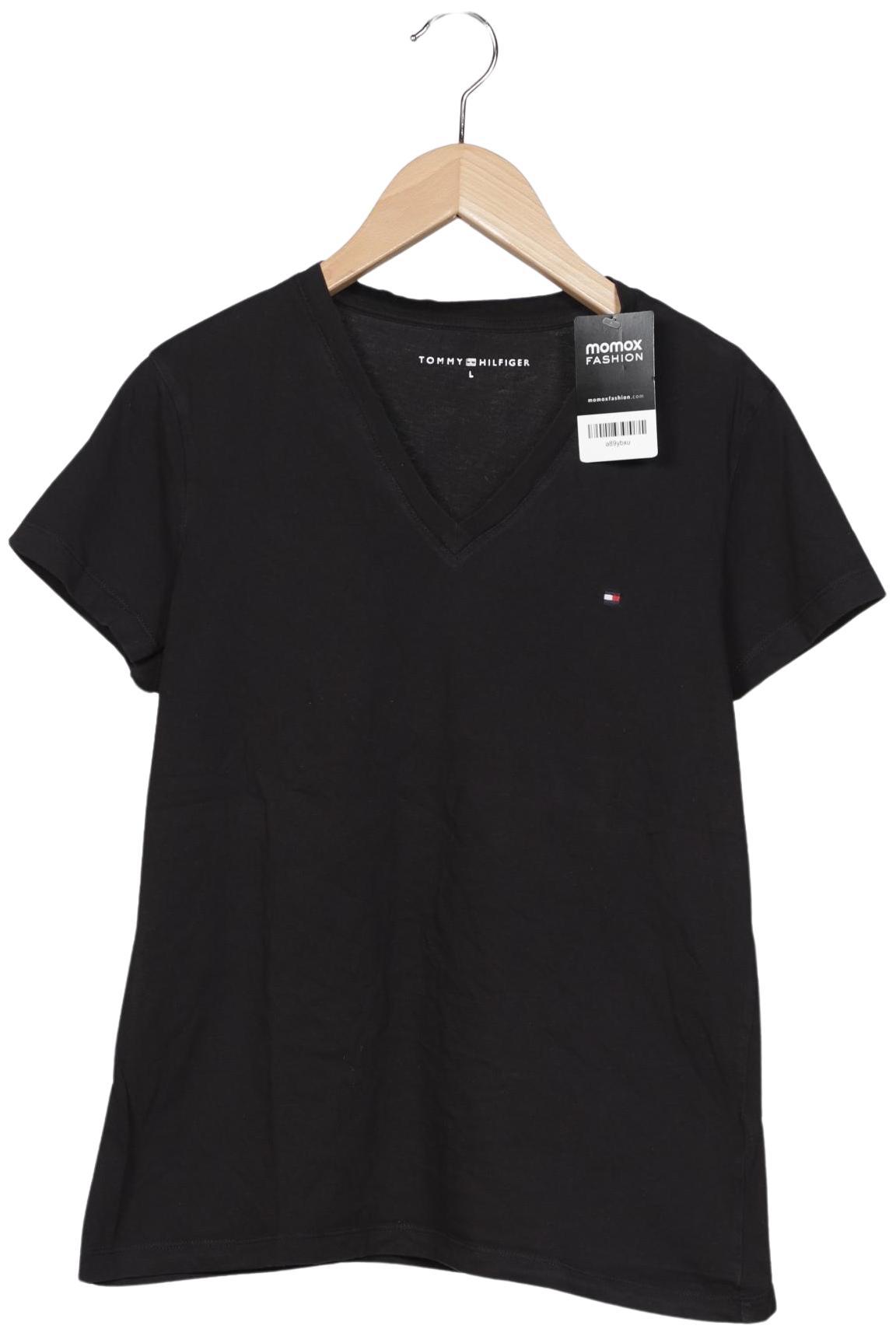 

Tommy Hilfiger Damen T-Shirt, schwarz, Gr. 42