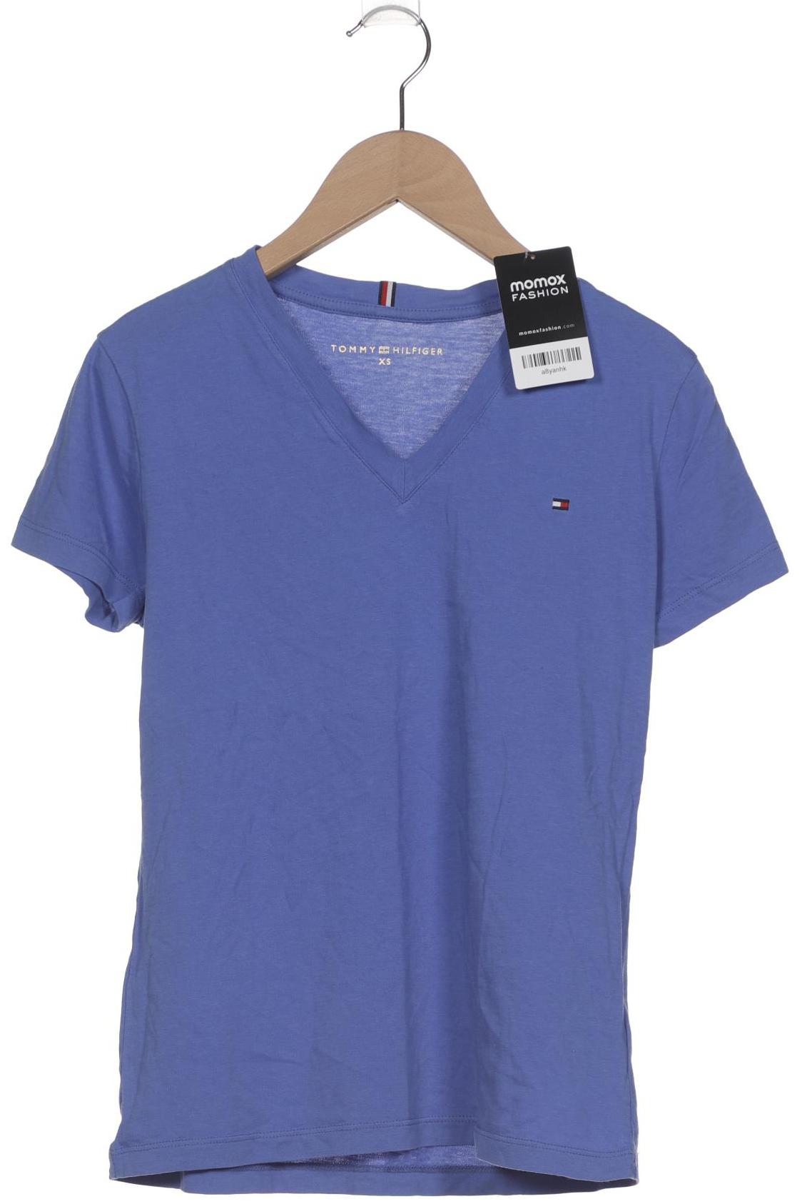 

Tommy Hilfiger Damen T-Shirt, blau, Gr. 34