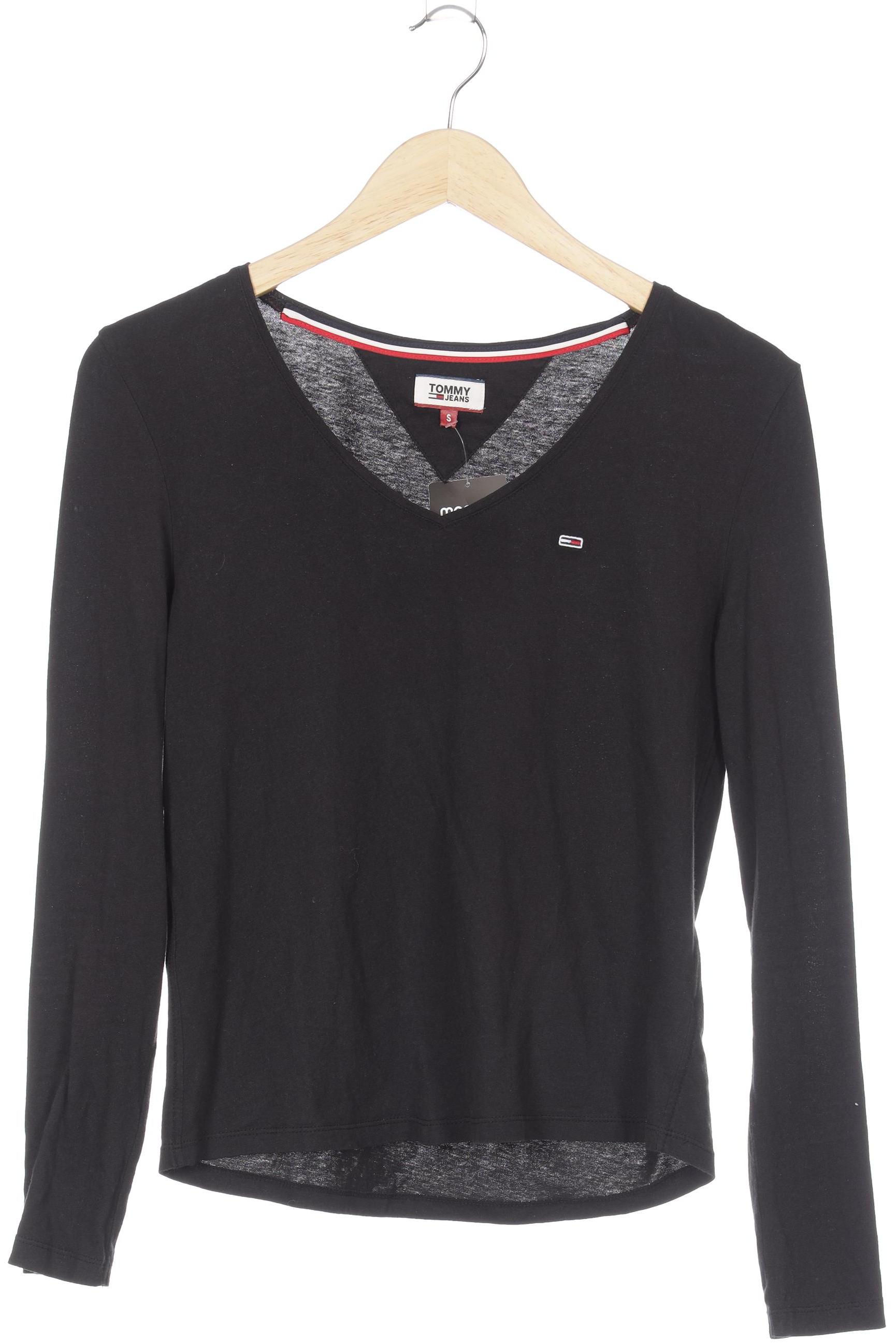 

Tommy Hilfiger Damen Langarmshirt, schwarz, Gr. 36
