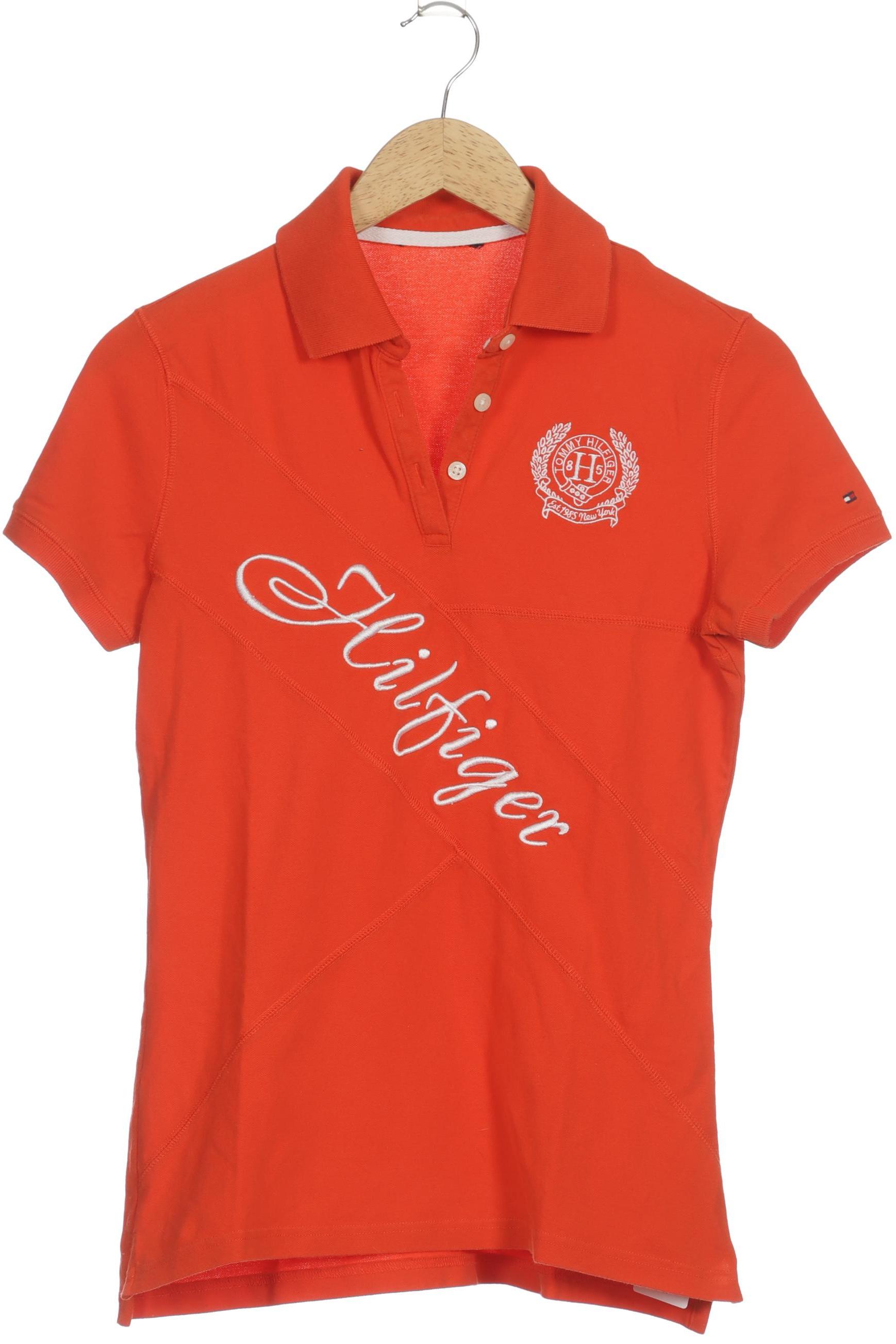 

Tommy Hilfiger Damen Poloshirt, orange, Gr.
