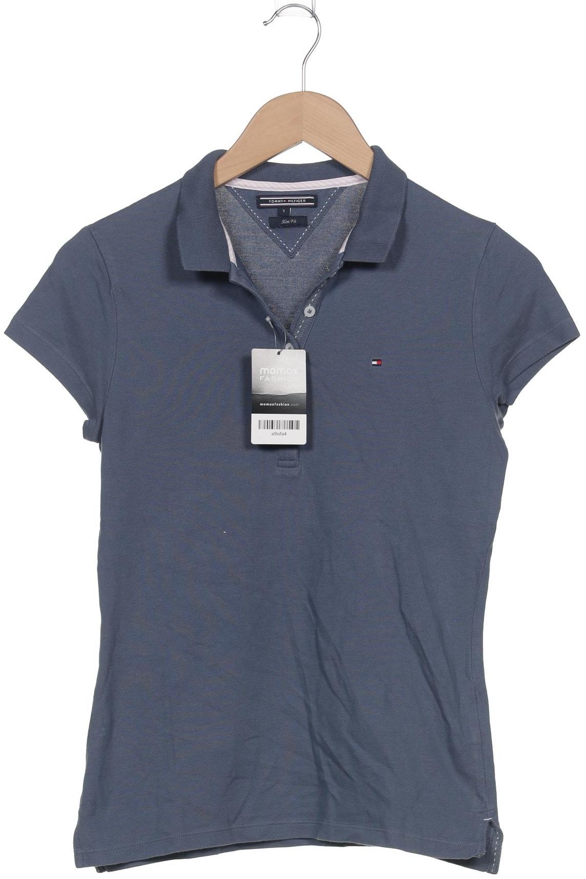 

Tommy Hilfiger Damen Poloshirt, blau, Gr. 36