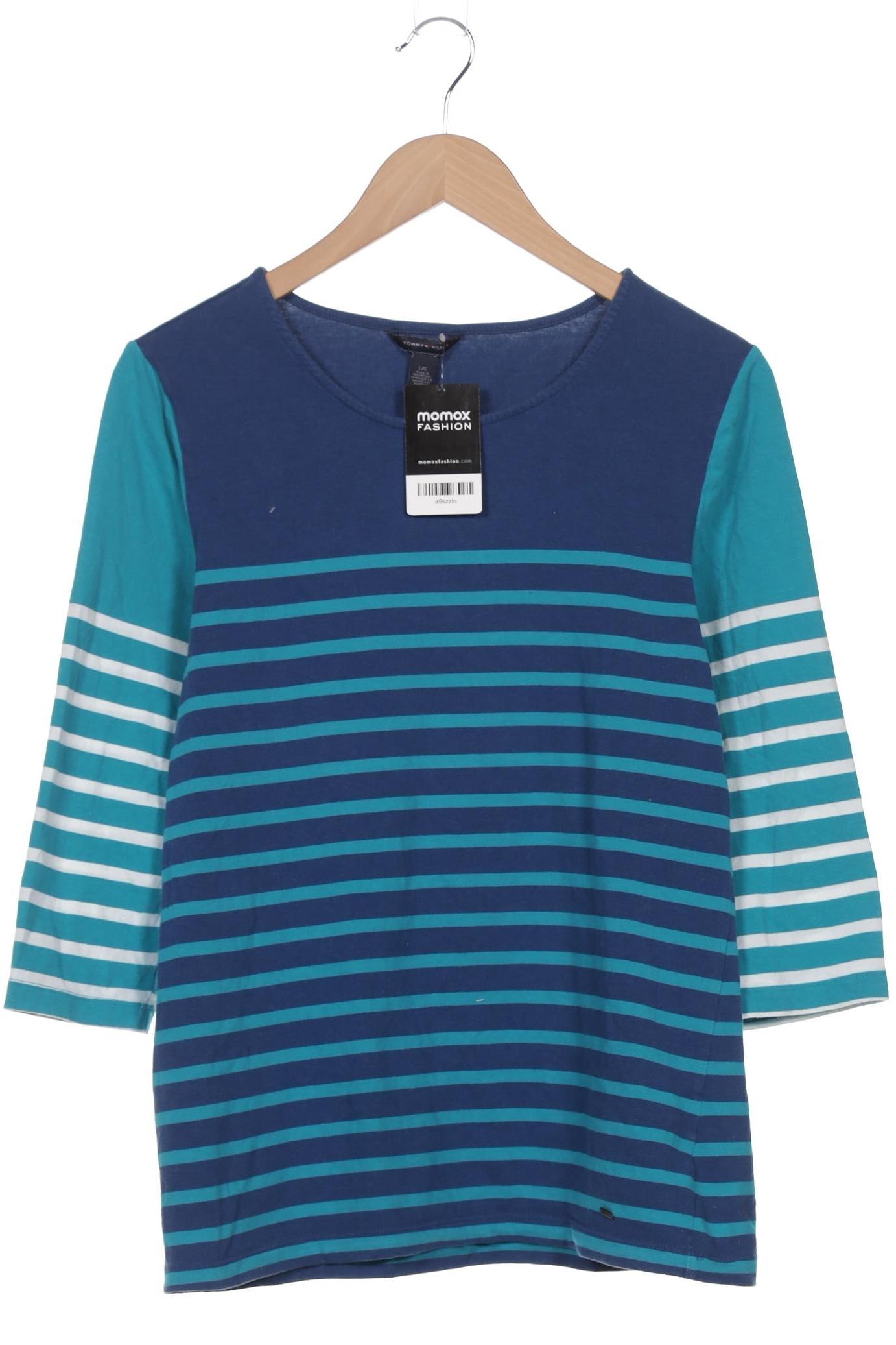 

Tommy Hilfiger Damen Langarmshirt, blau, Gr. 42