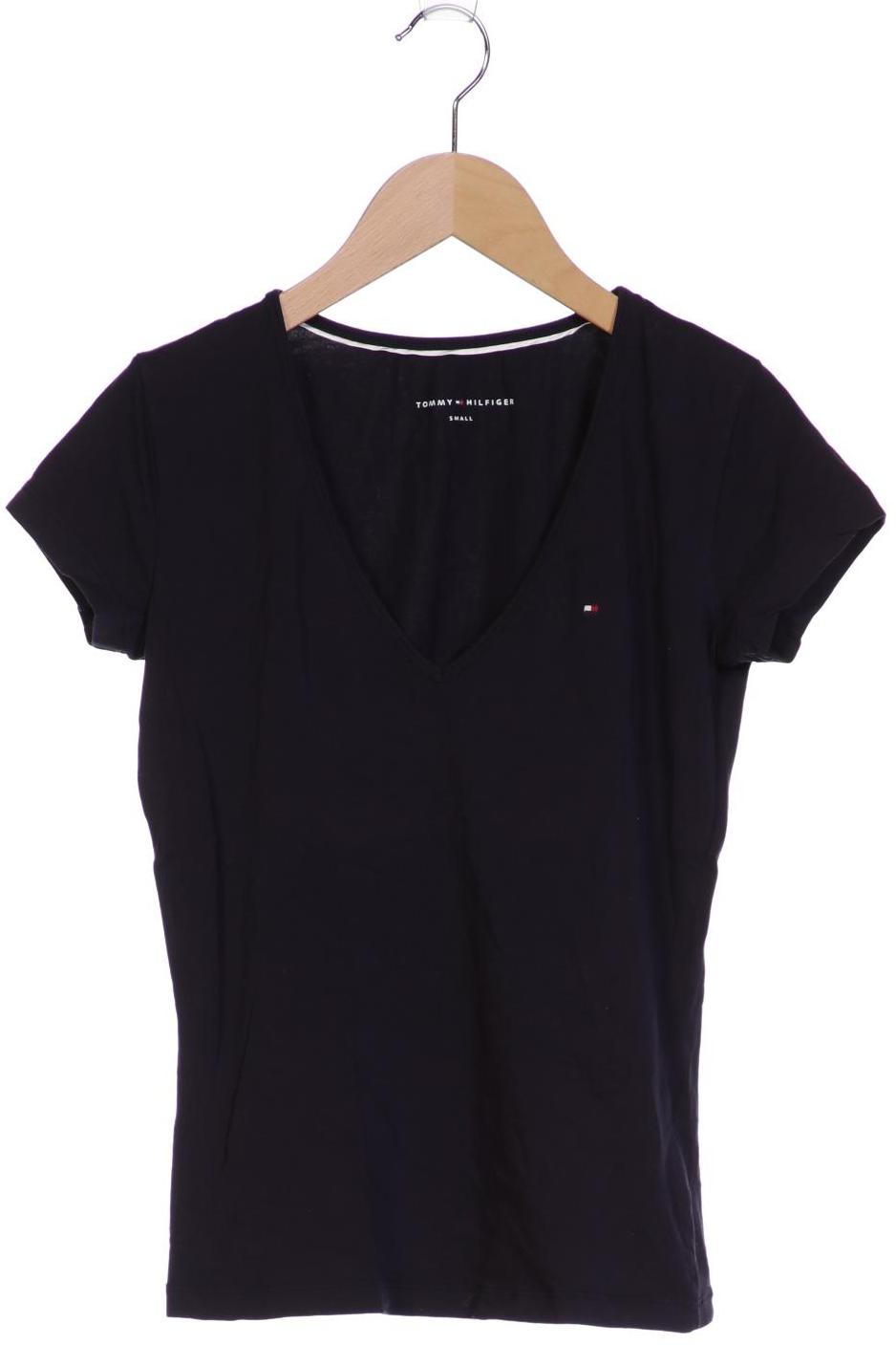 

Tommy Hilfiger Damen T-Shirt, marineblau, Gr. 36