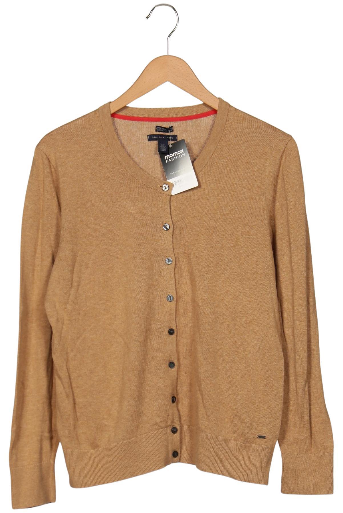 

Tommy Hilfiger Damen Strickjacke, beige, Gr. 42