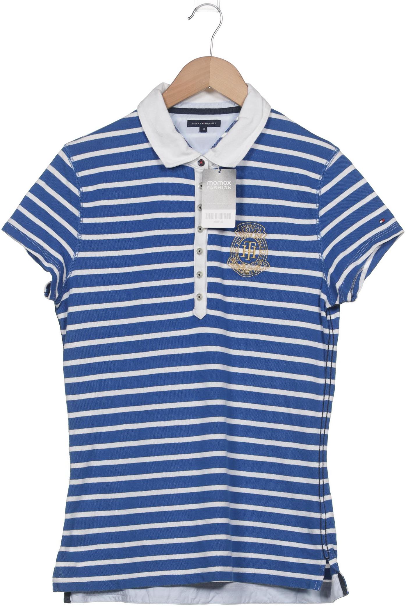 

Tommy Hilfiger Damen Poloshirt, blau, Gr. 44