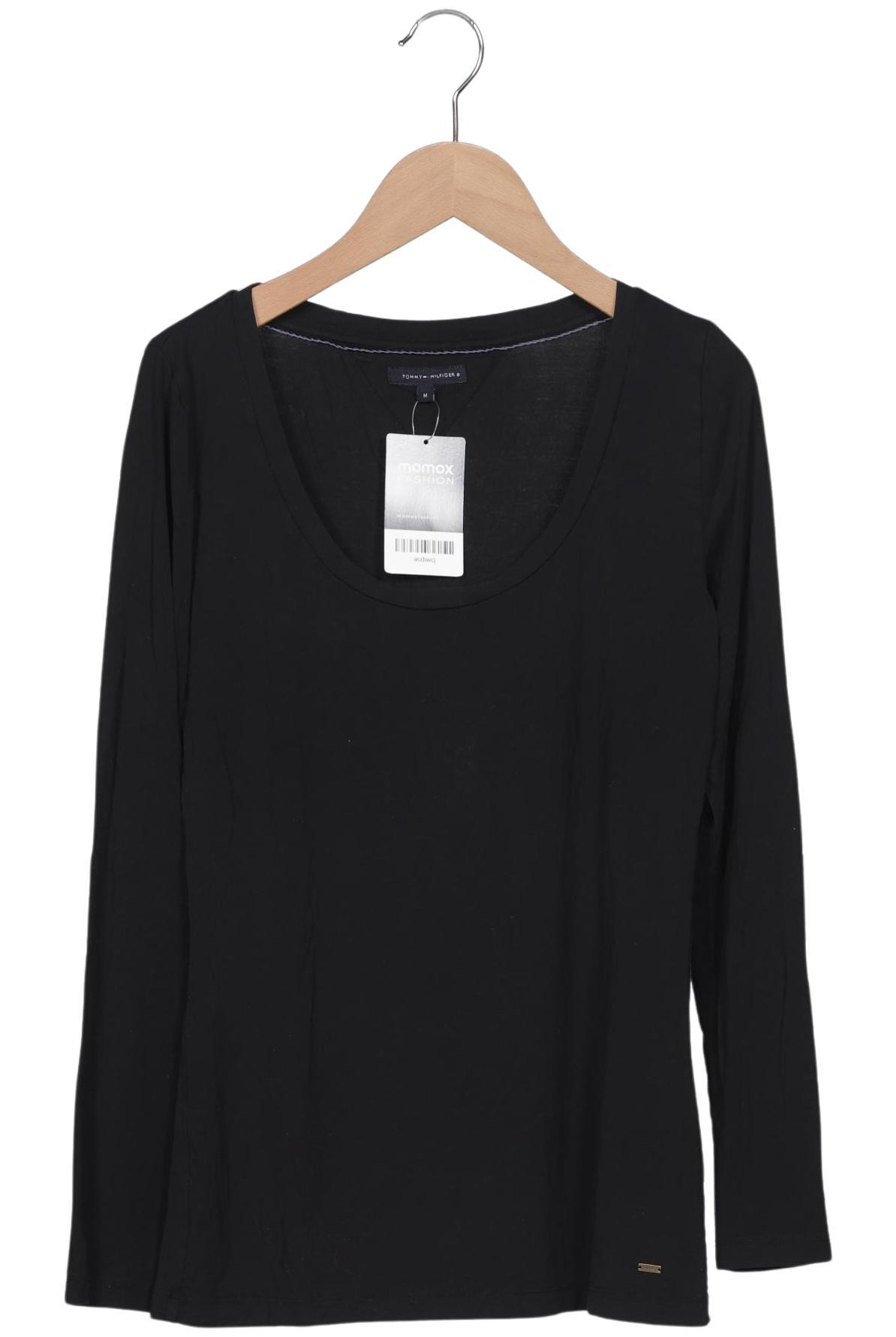 

Tommy Hilfiger Damen Langarmshirt, schwarz, Gr. 38