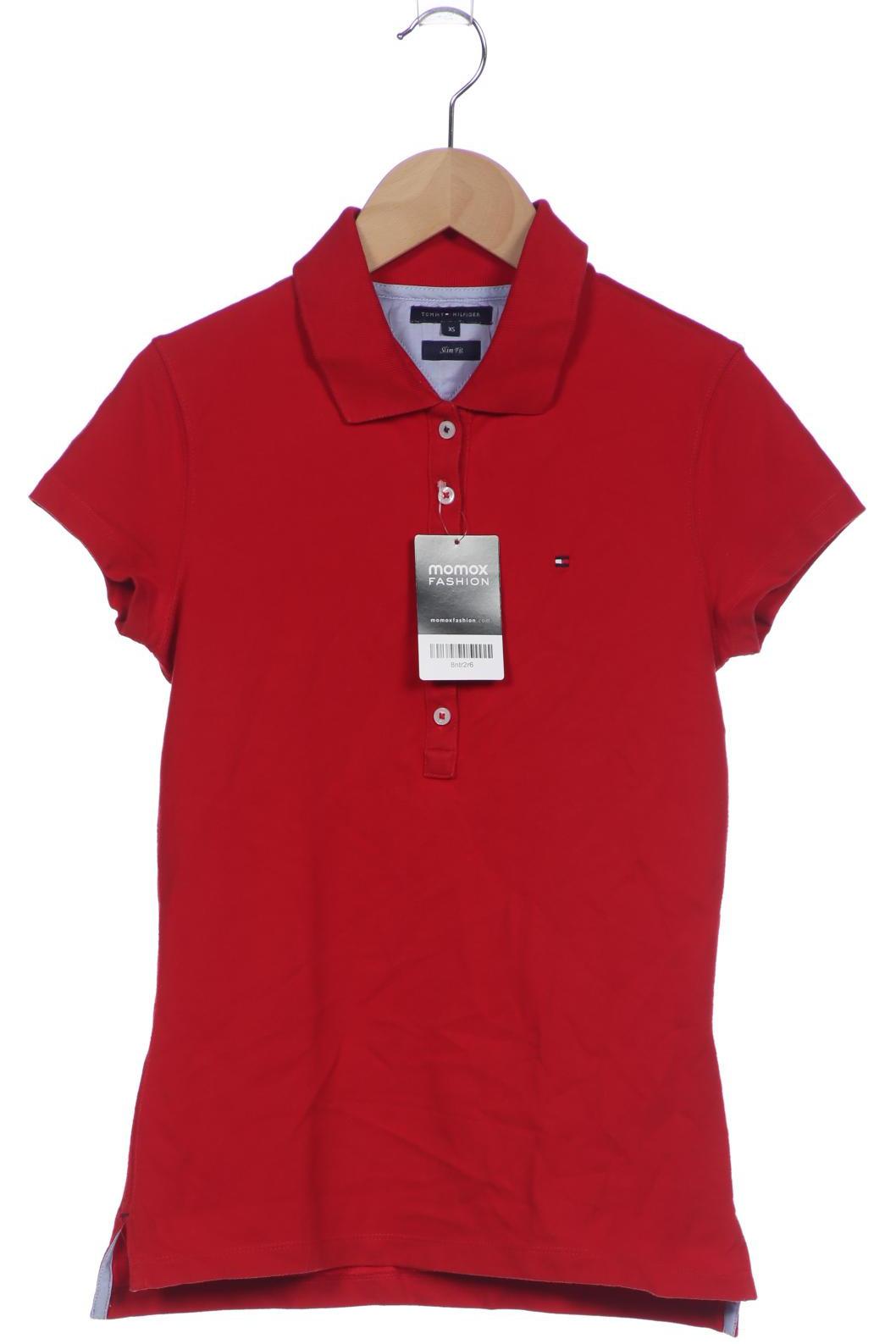 

Tommy Hilfiger Damen Poloshirt, rot, Gr. 34