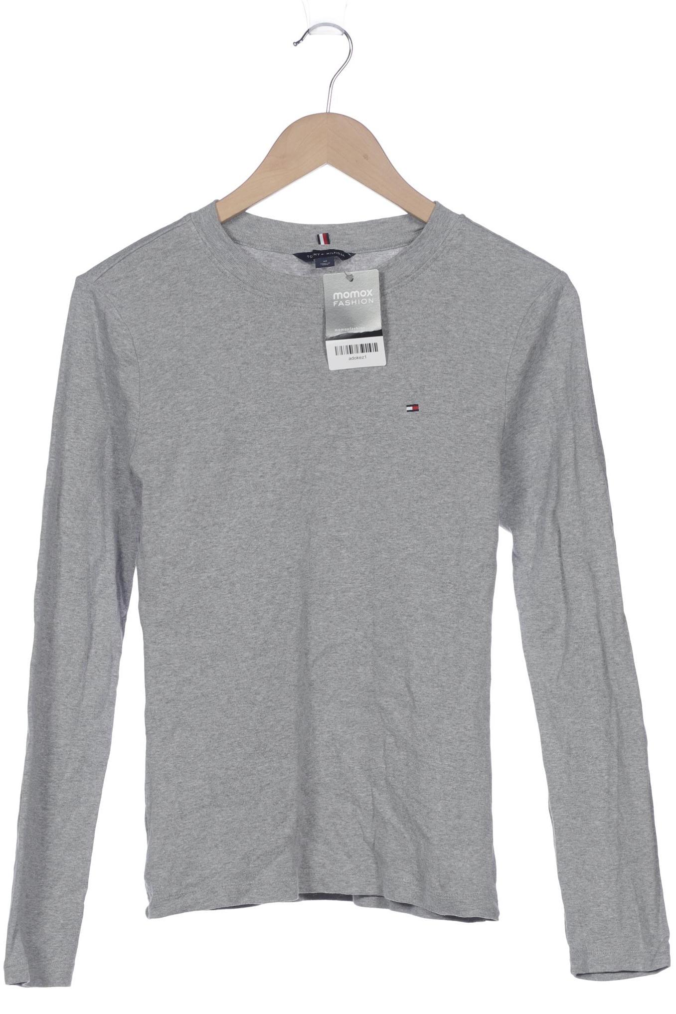 

Tommy Hilfiger Damen Langarmshirt, grau, Gr. 38