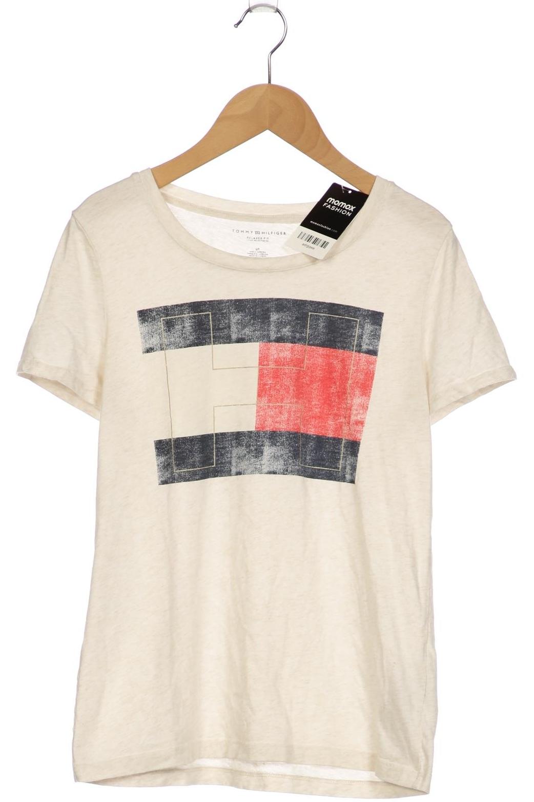 

Tommy Hilfiger Damen T-Shirt, beige, Gr. 36