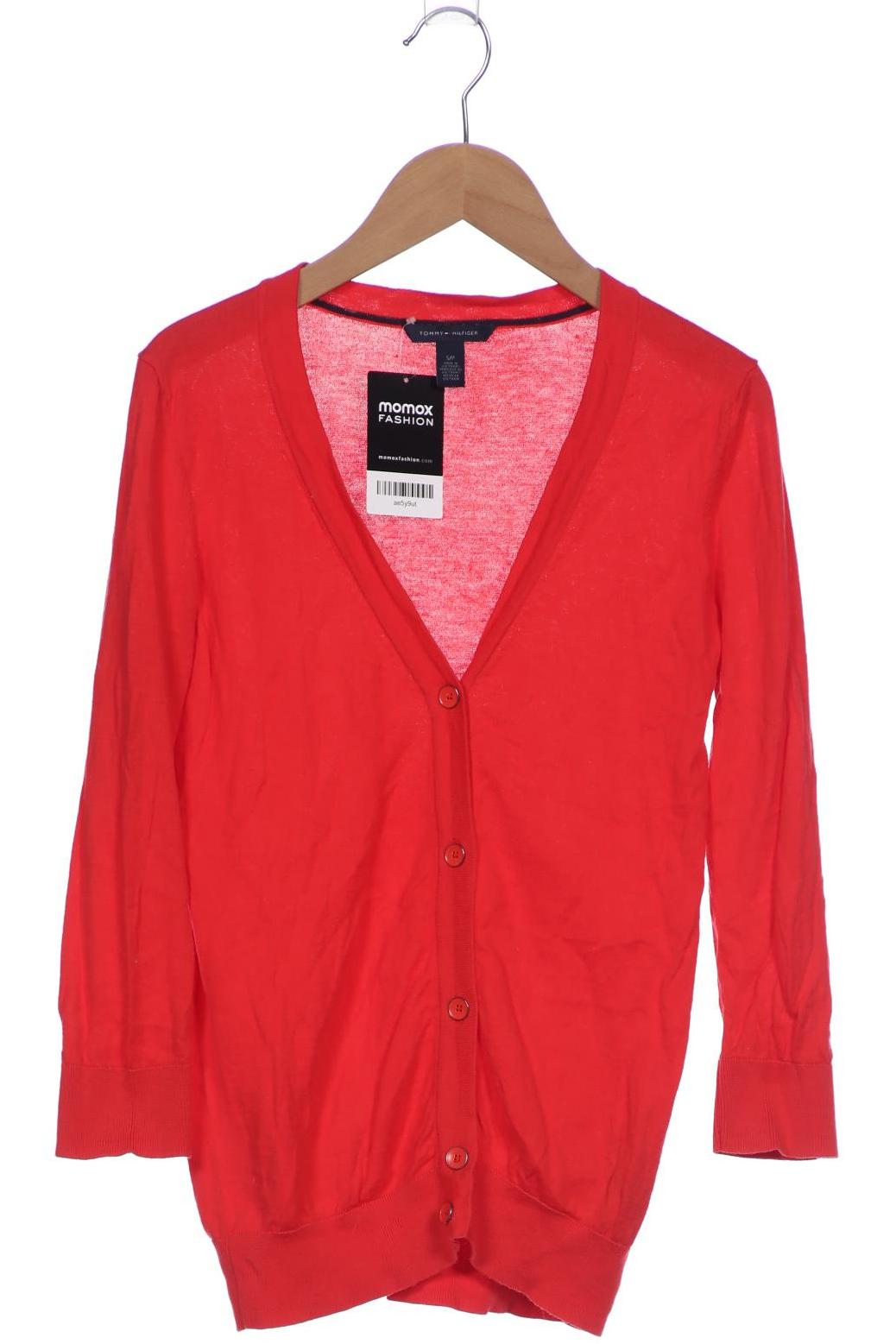 

Tommy Hilfiger Damen Strickjacke, rot, Gr. 36