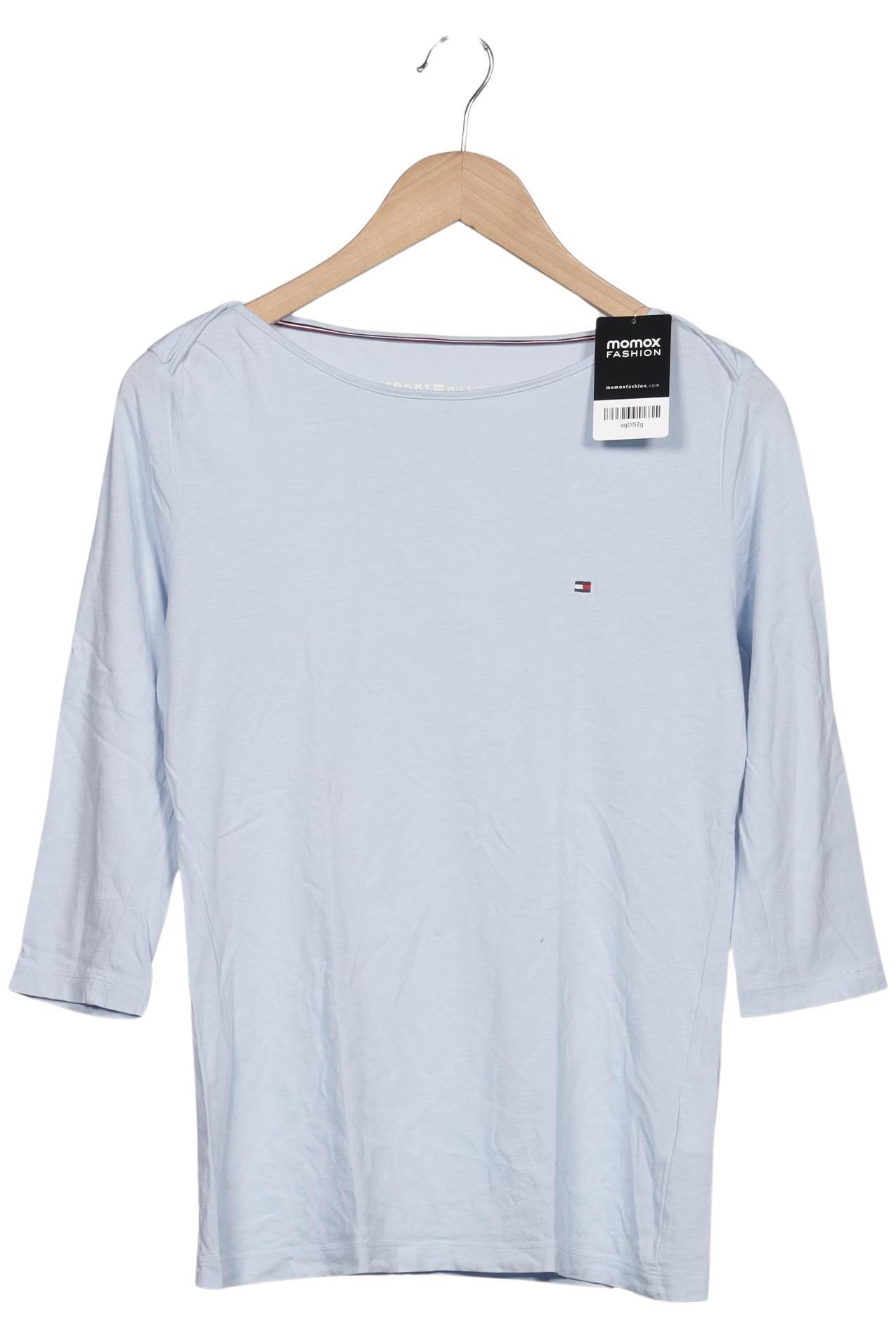 

Tommy Hilfiger Damen Langarmshirt, hellblau, Gr. 36