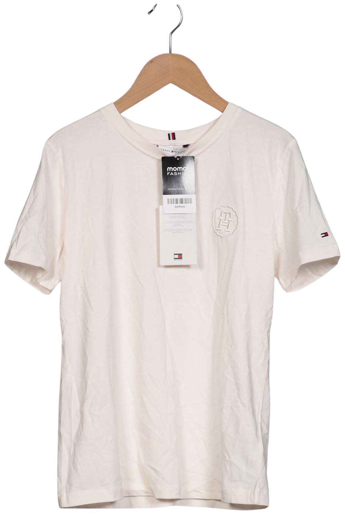 

Tommy Hilfiger Damen T-Shirt, cremeweiß, Gr. 34