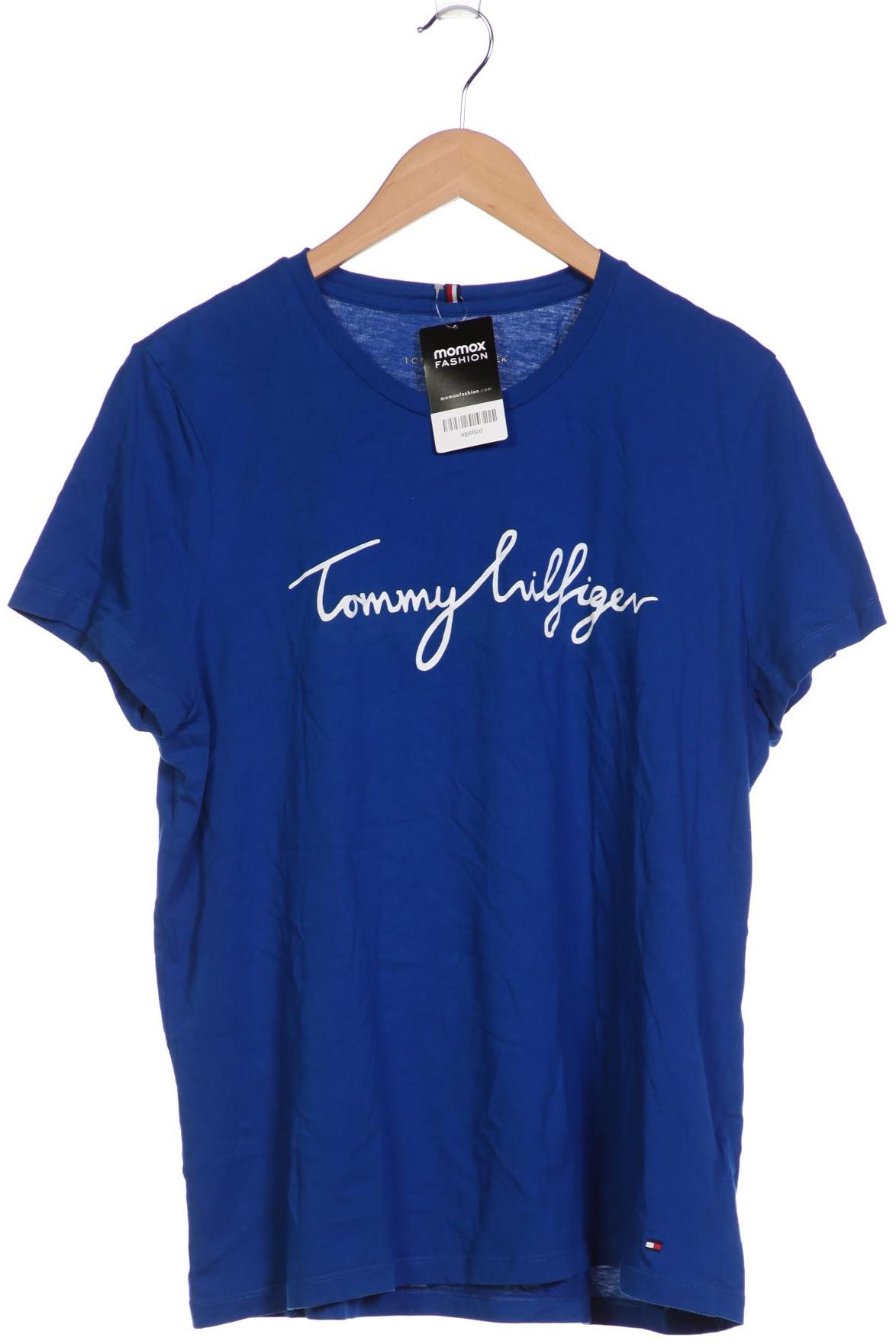 

Tommy Hilfiger Damen T-Shirt, blau, Gr. 48