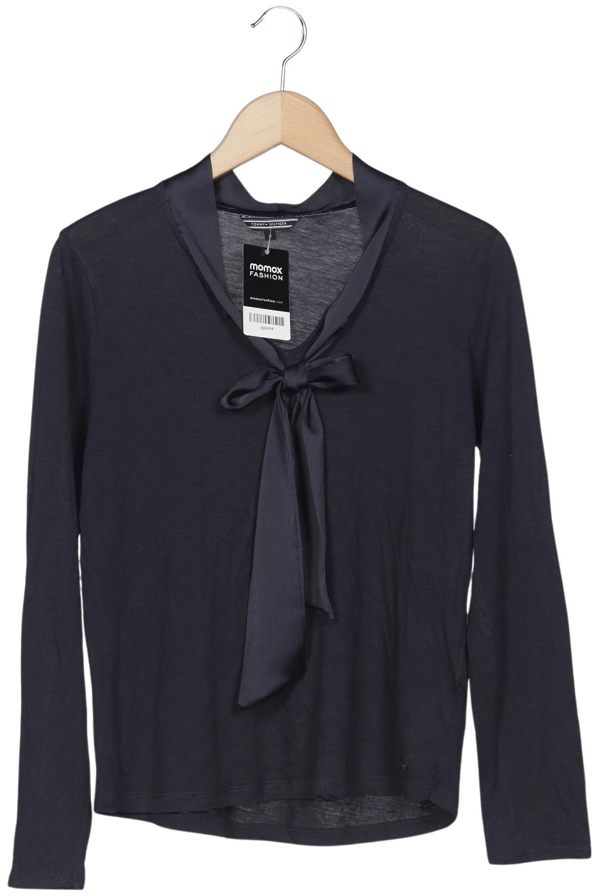 

Tommy Hilfiger Damen Langarmshirt, marineblau, Gr. 38