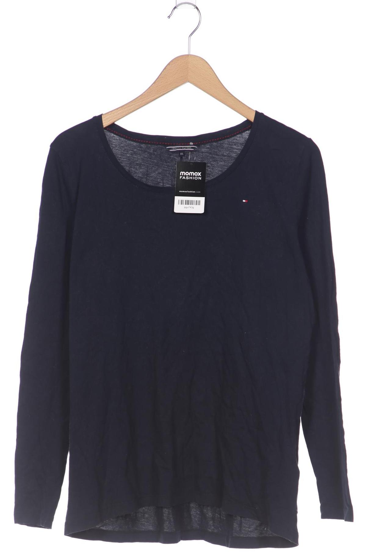 

Tommy Hilfiger Damen Langarmshirt, marineblau, Gr. 46