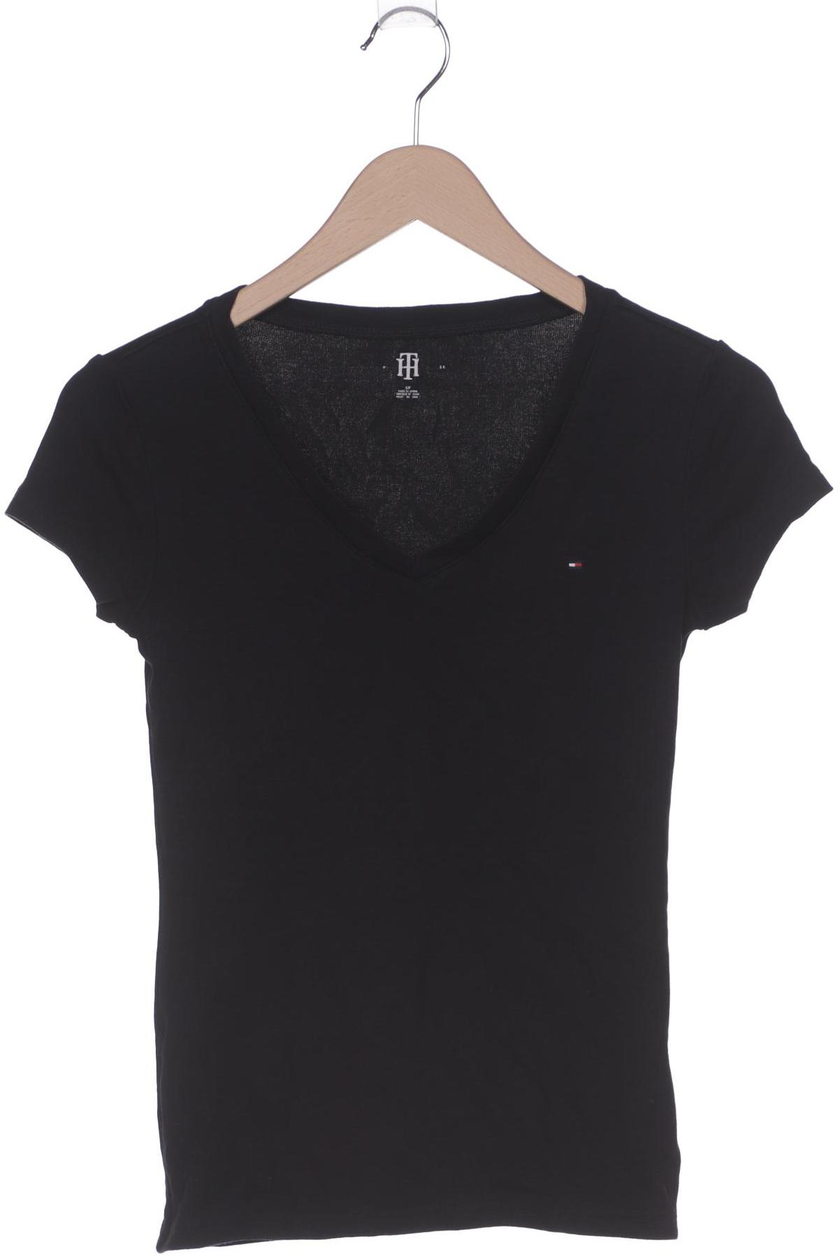 

Tommy Hilfiger Damen T-Shirt, schwarz, Gr. 36