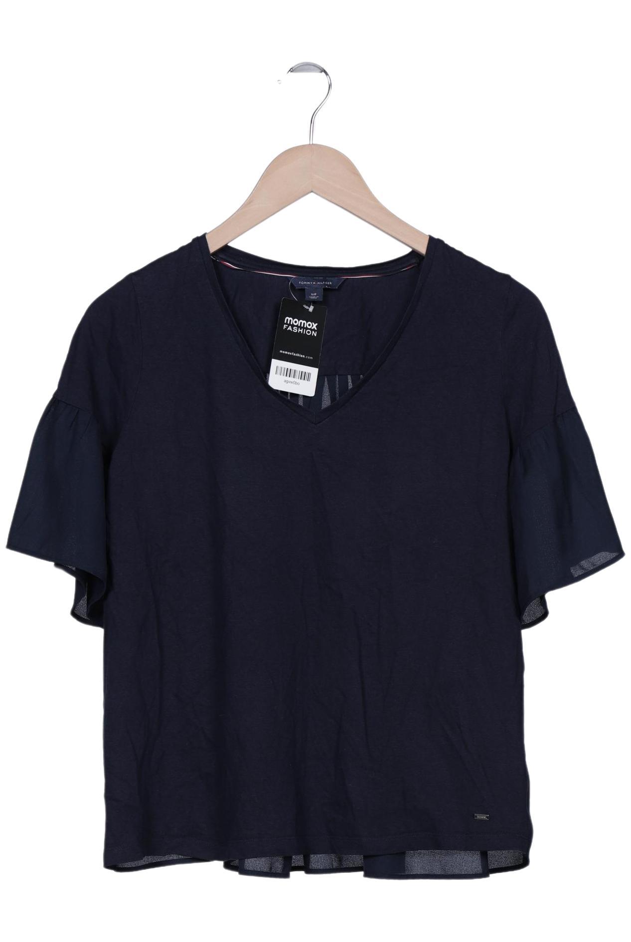 

Tommy Hilfiger Damen T-Shirt, marineblau, Gr. 36