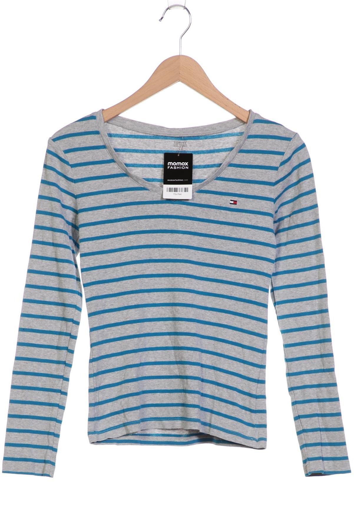 

Tommy Hilfiger Damen Langarmshirt, blau, Gr. 36