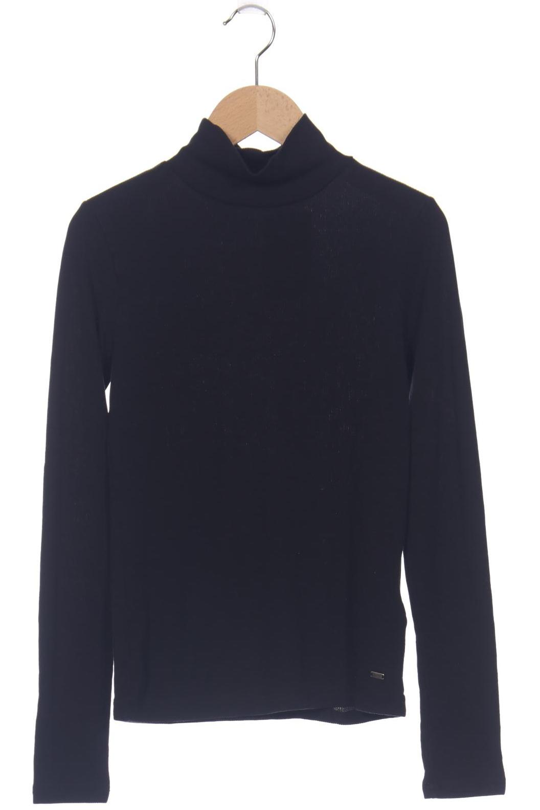 

Tommy Hilfiger Damen Langarmshirt, schwarz, Gr. 34