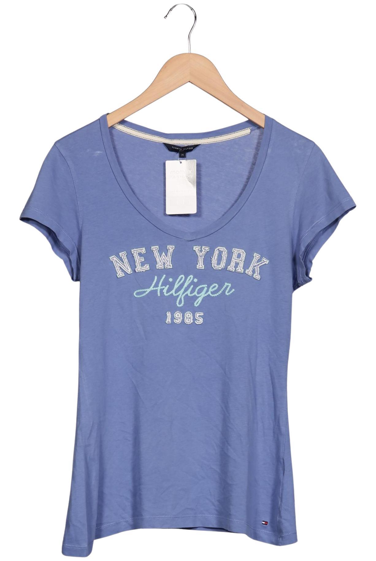 

Tommy Hilfiger Damen T-Shirt, hellblau, Gr. 38
