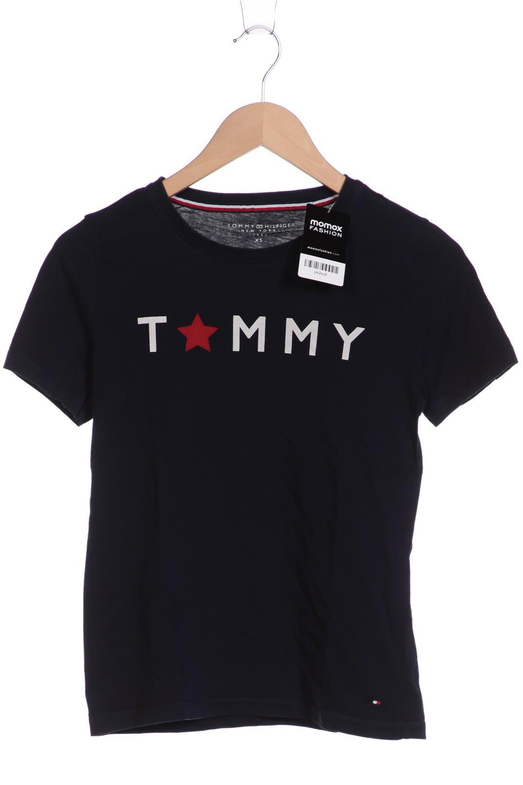 

Tommy Hilfiger Damen T-Shirt, marineblau, Gr. 34