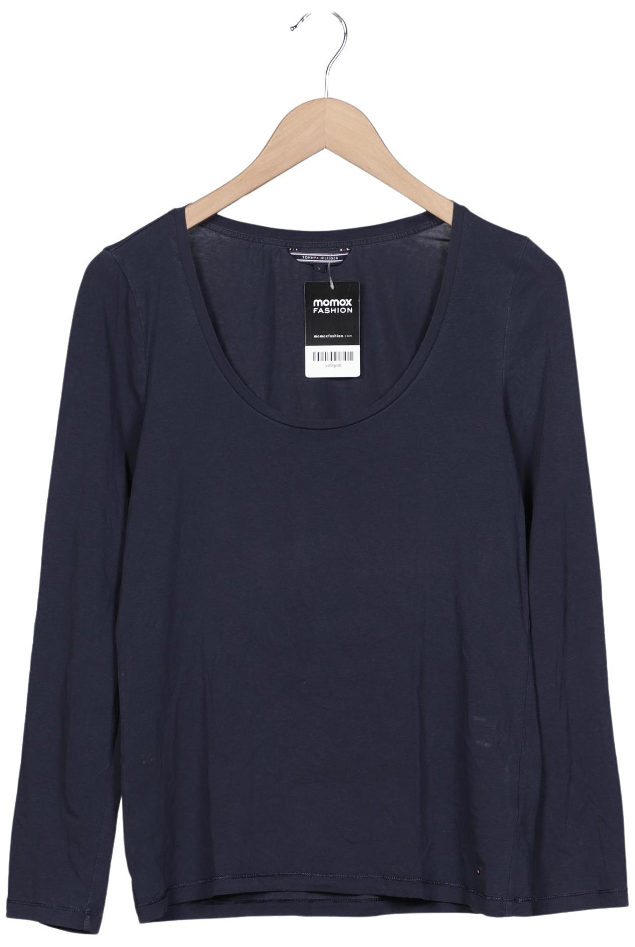 

Tommy Hilfiger Damen Langarmshirt, marineblau, Gr. 42
