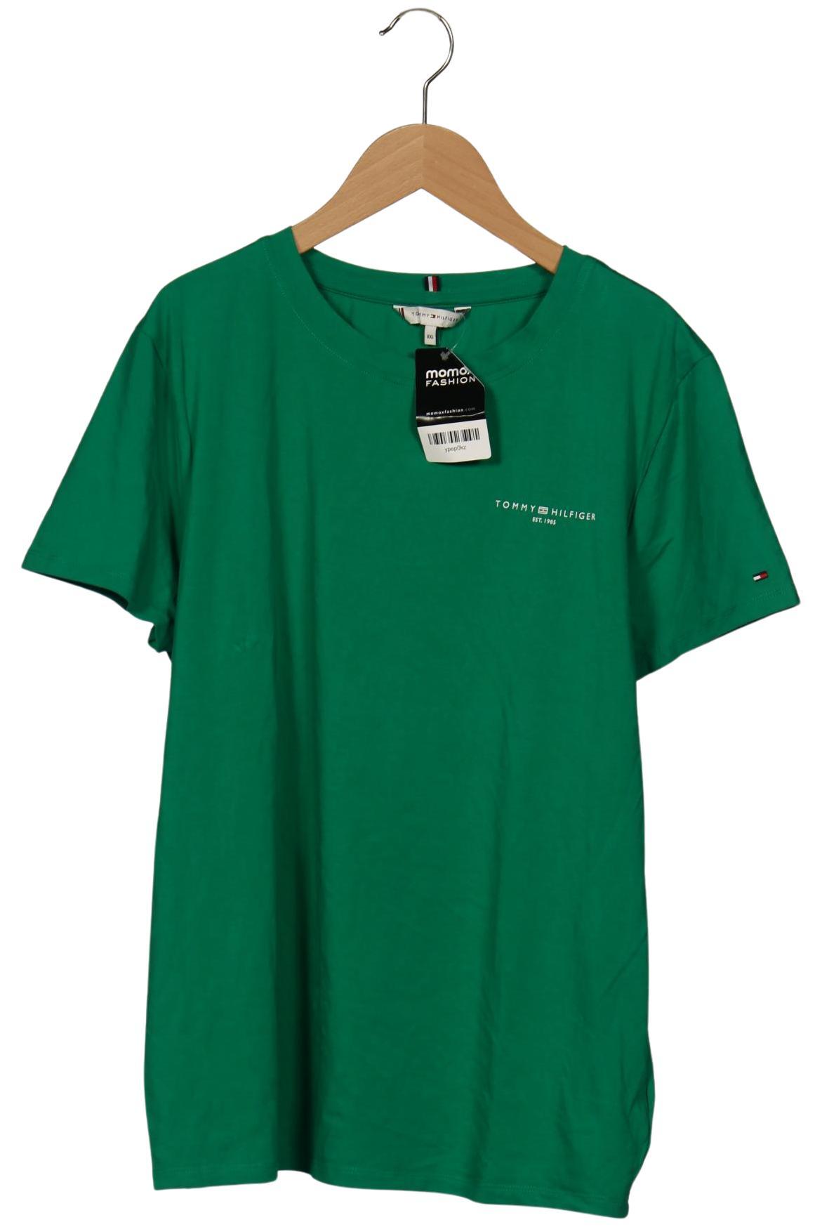 

Tommy Hilfiger Damen T-Shirt, grün, Gr. 46