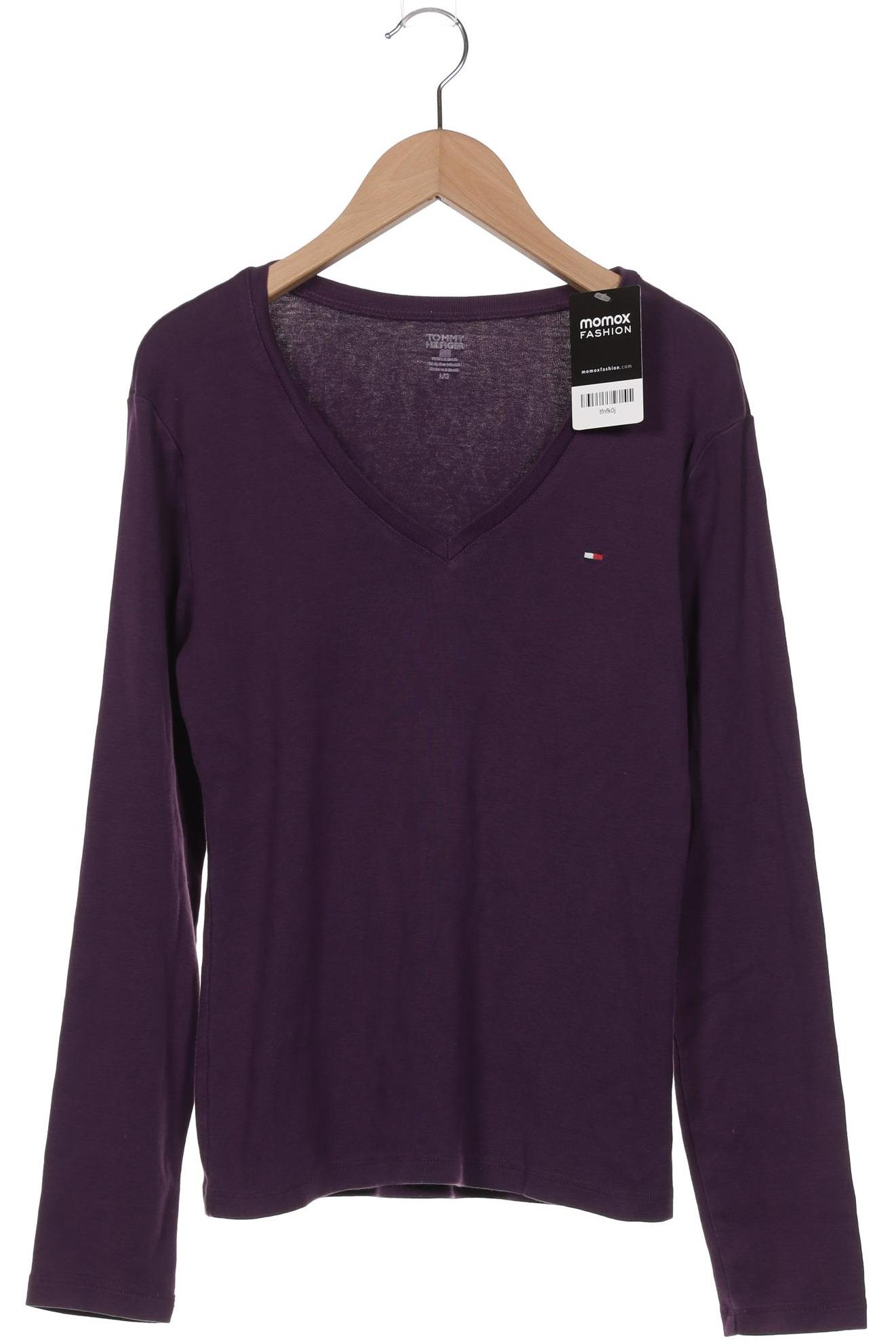 

Tommy Hilfiger Damen Langarmshirt, flieder, Gr. 42
