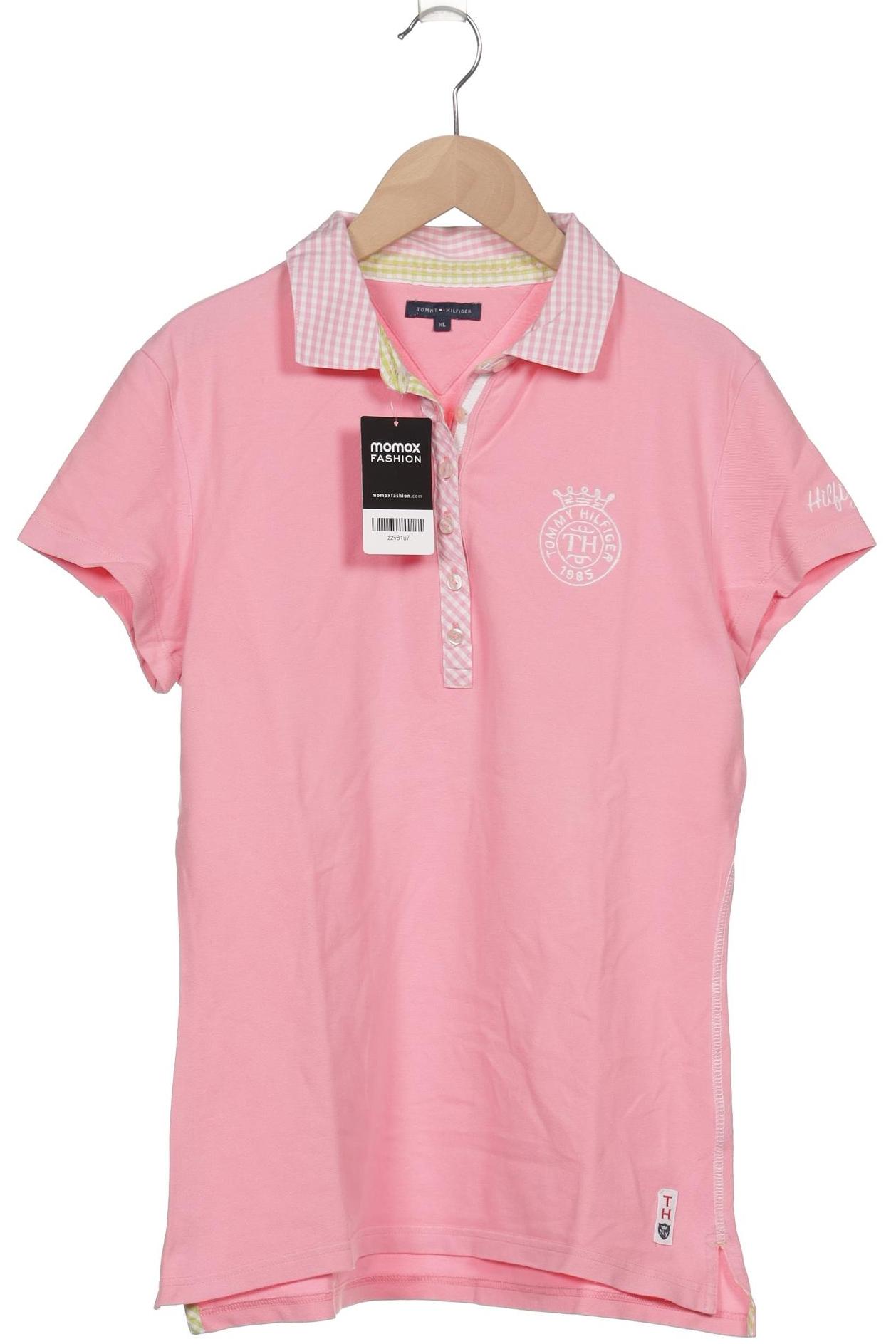 

Tommy Hilfiger Damen Poloshirt, pink, Gr. 44