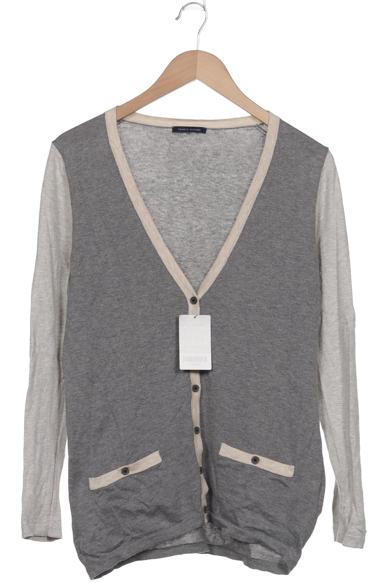 

Tommy Hilfiger Damen Strickjacke, grau, Gr. 38