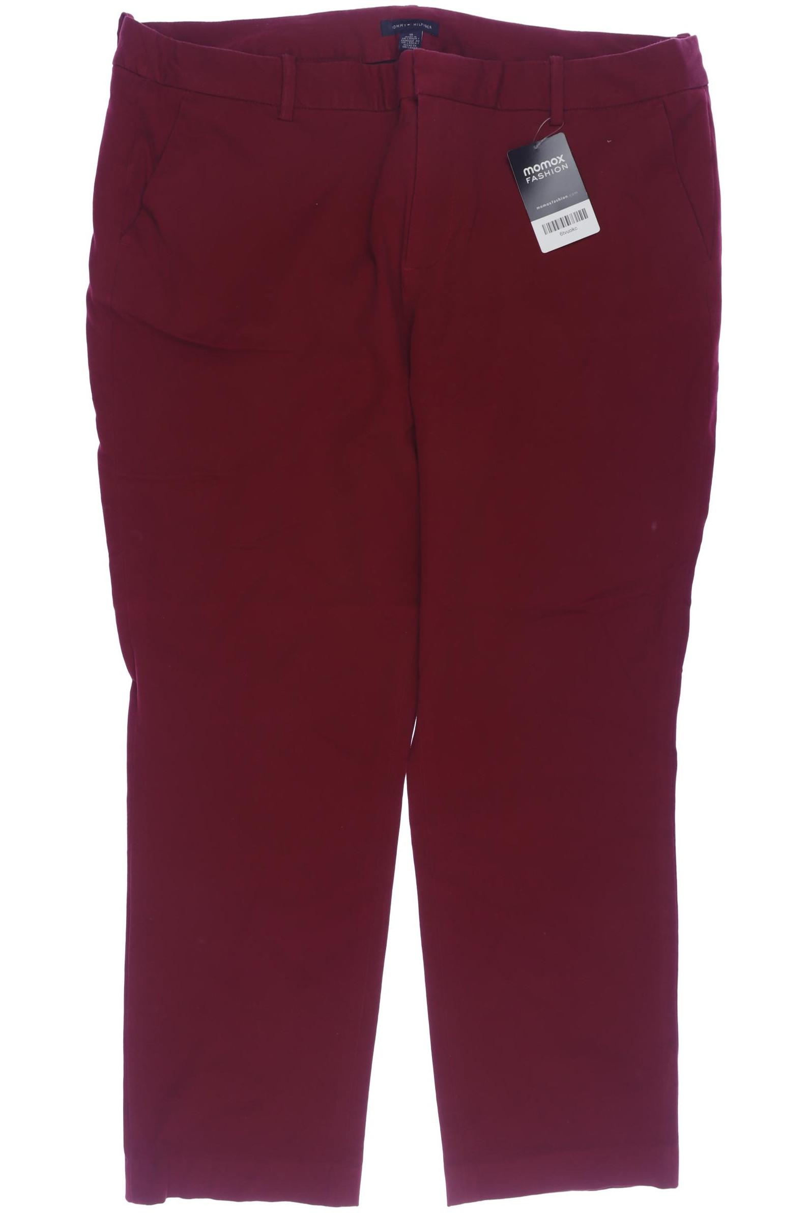 

Tommy Hilfiger Damen Stoffhose, rot, Gr. 18
