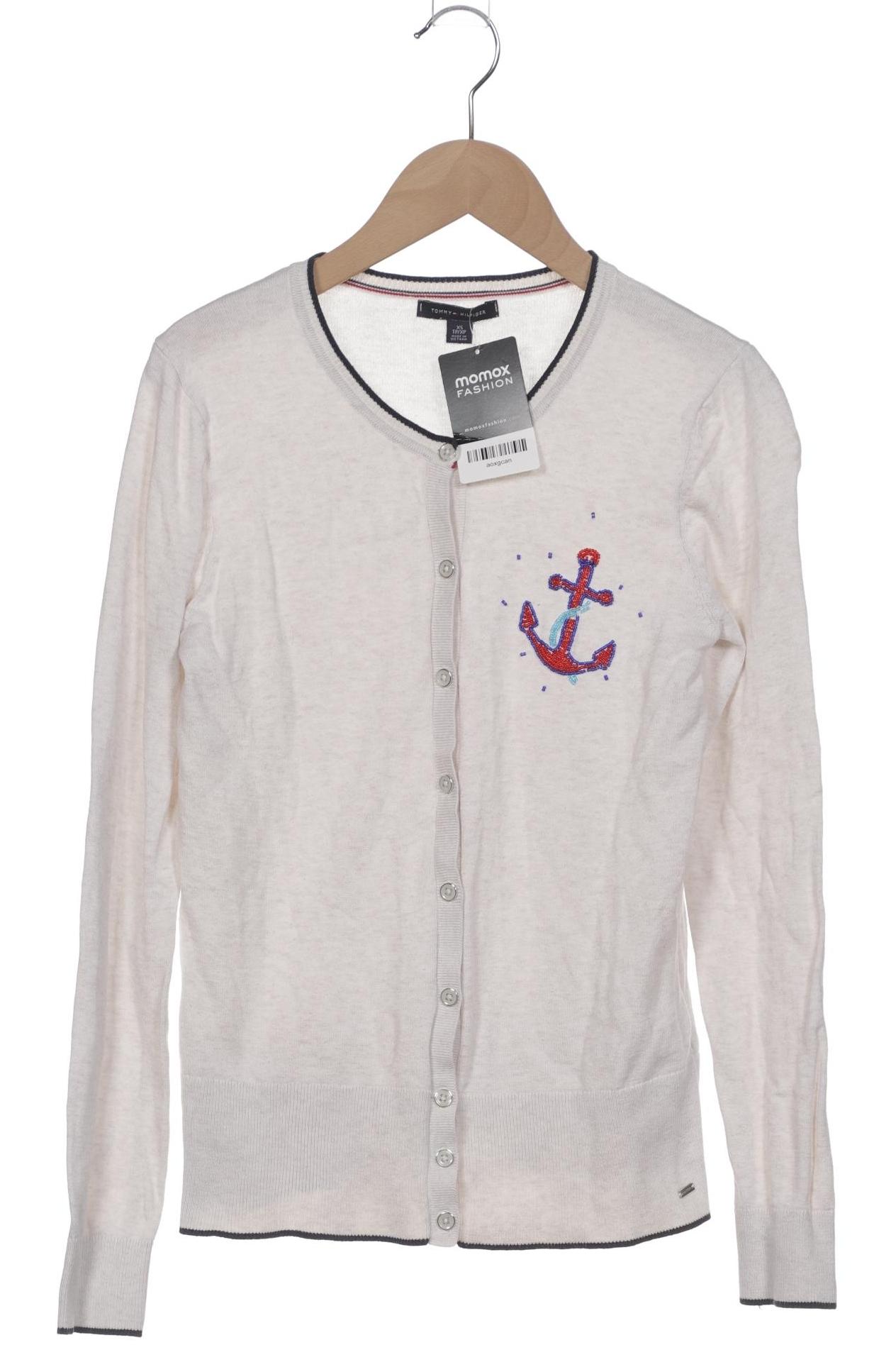 

Tommy Hilfiger Damen Strickjacke, cremeweiß, Gr. 34