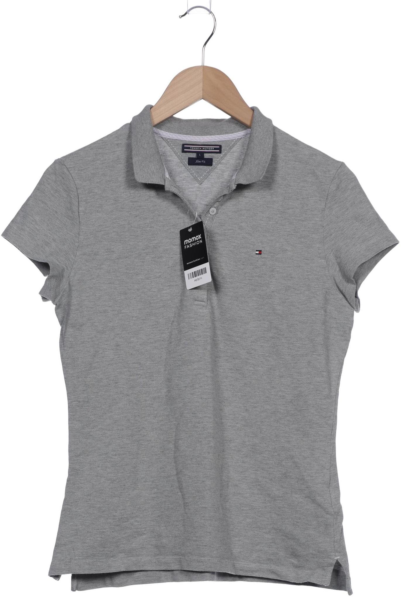 

Tommy Hilfiger Damen Poloshirt, grau, Gr. 42