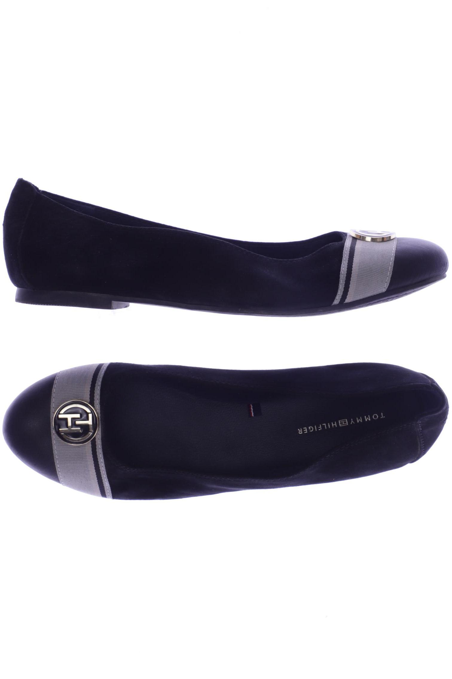 

Tommy Hilfiger Damen Ballerinas, schwarz