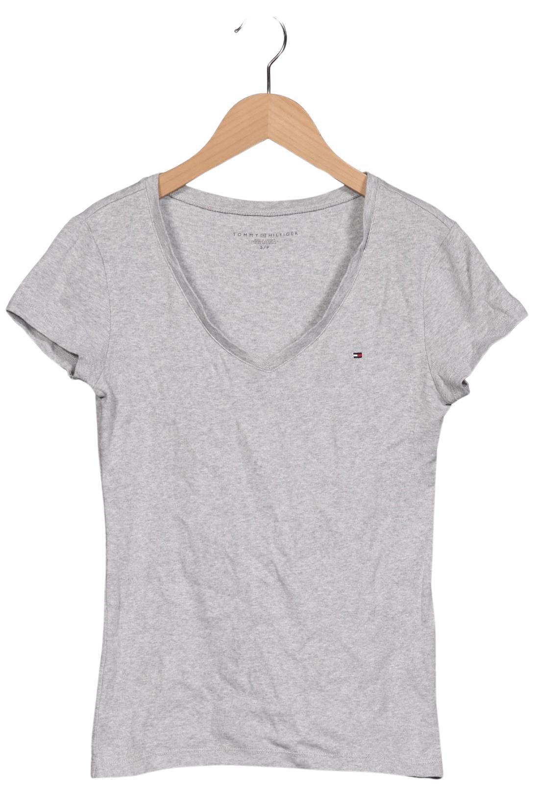 

Tommy Hilfiger Damen T-Shirt, grau, Gr. 36