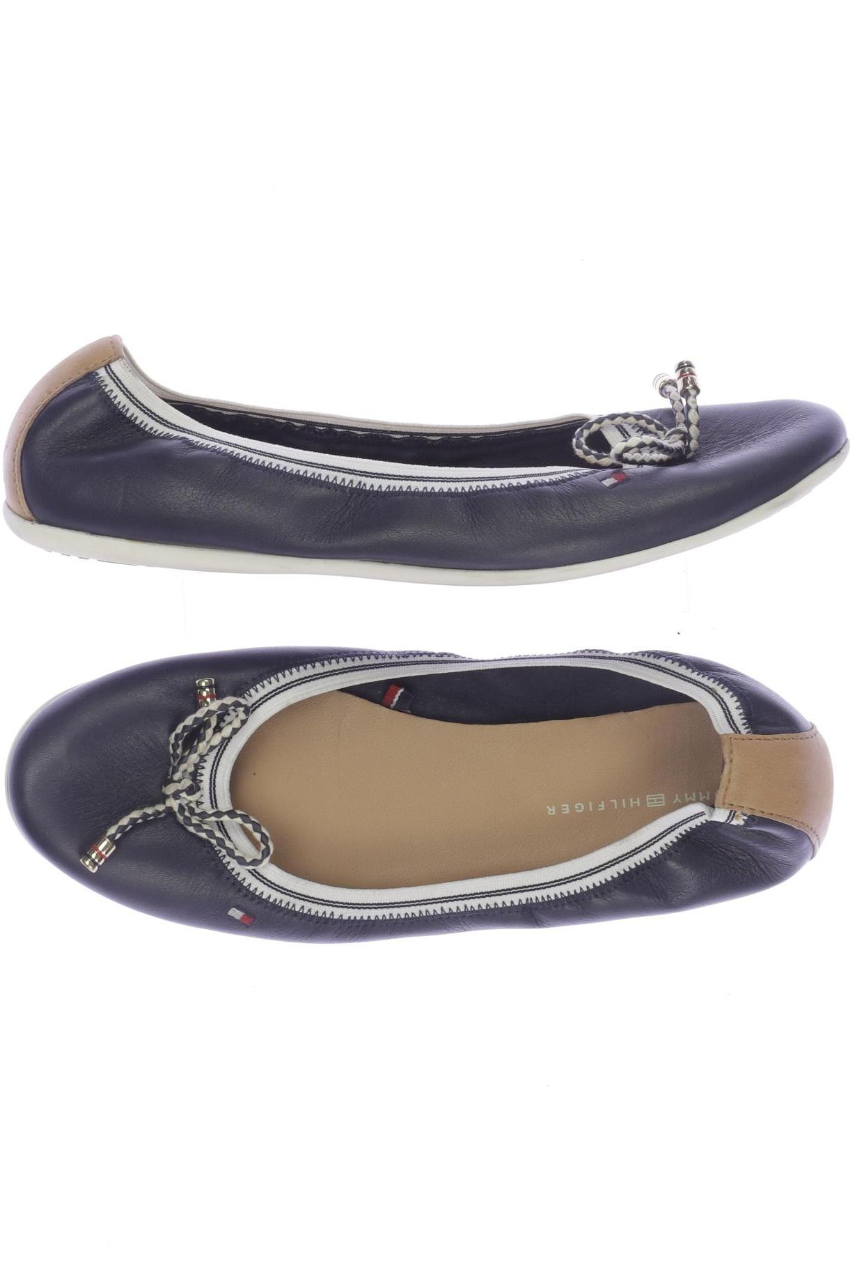 

Tommy Hilfiger Damen Ballerinas, marineblau, Gr. 36