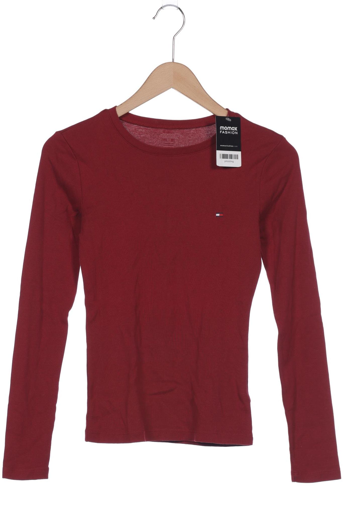 

Tommy Hilfiger Damen Langarmshirt, bordeaux