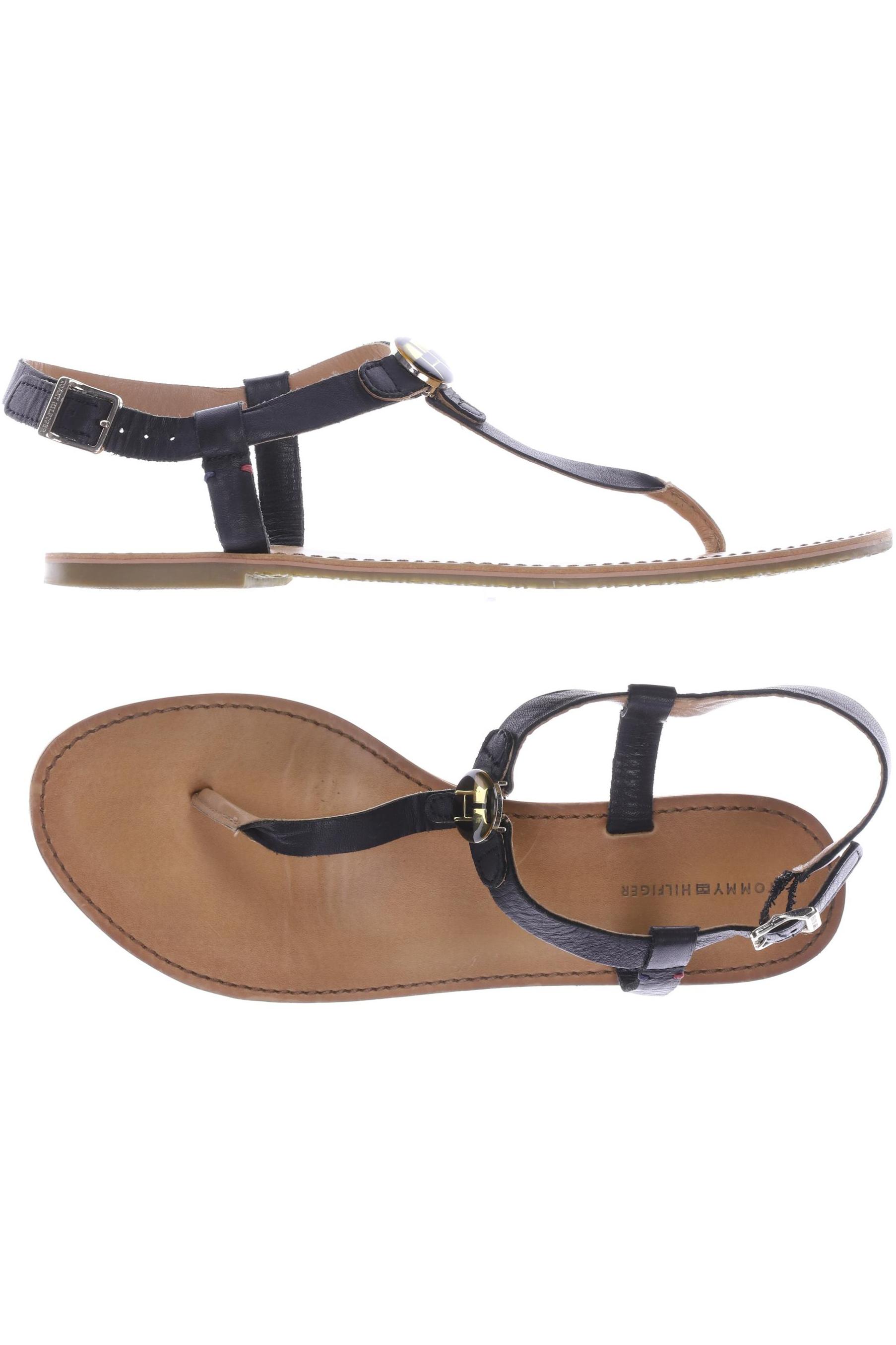 

Tommy Hilfiger Damen Sandale, schwarz, Gr. 39.5