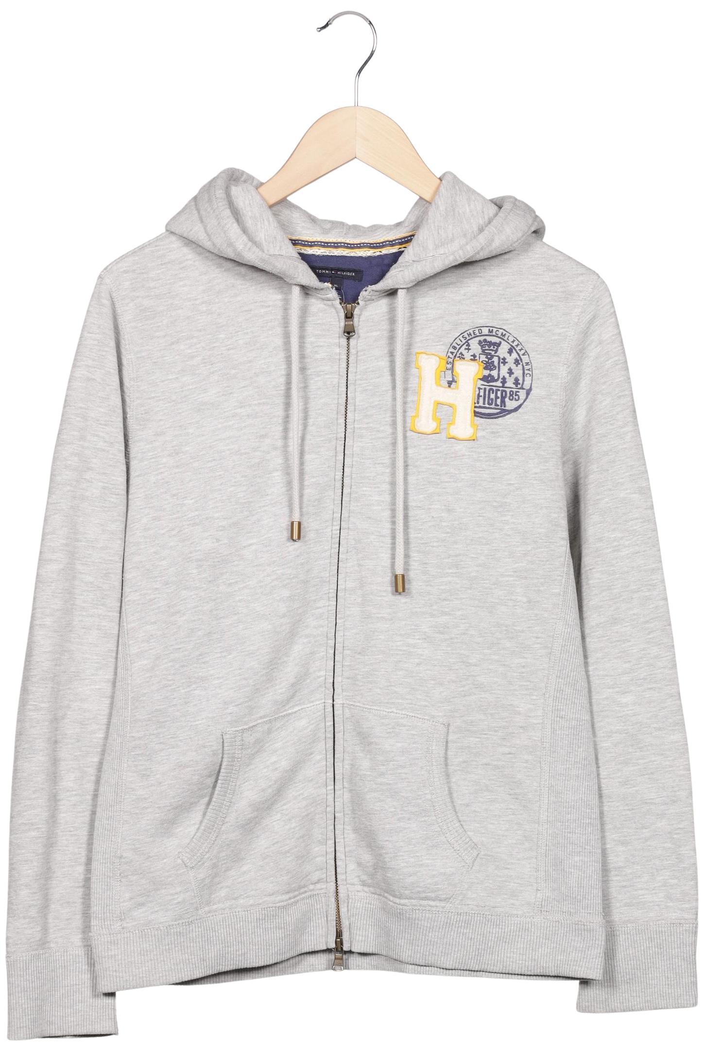 

Tommy Hilfiger Damen Kapuzenpullover, grau, Gr. 44