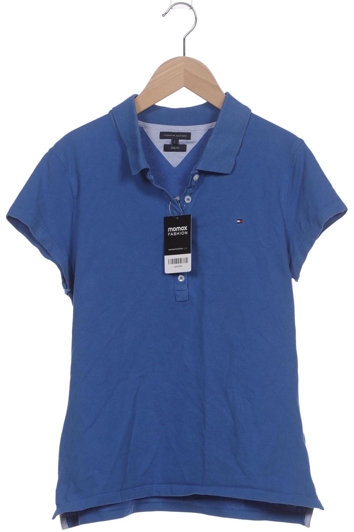 

Tommy Hilfiger Damen Poloshirt, blau, Gr. 42