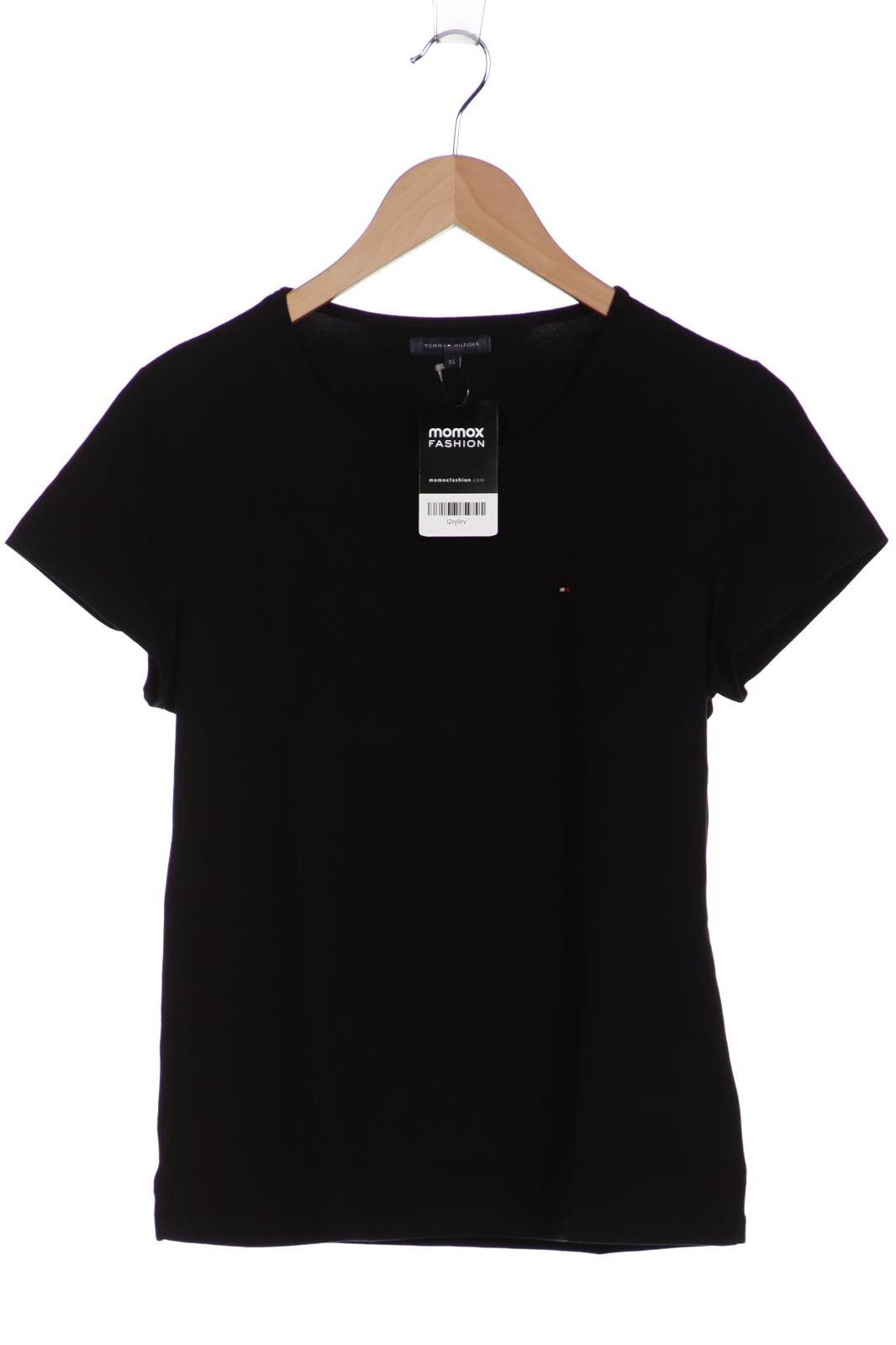 

Tommy Hilfiger Damen T-Shirt, schwarz, Gr. 44