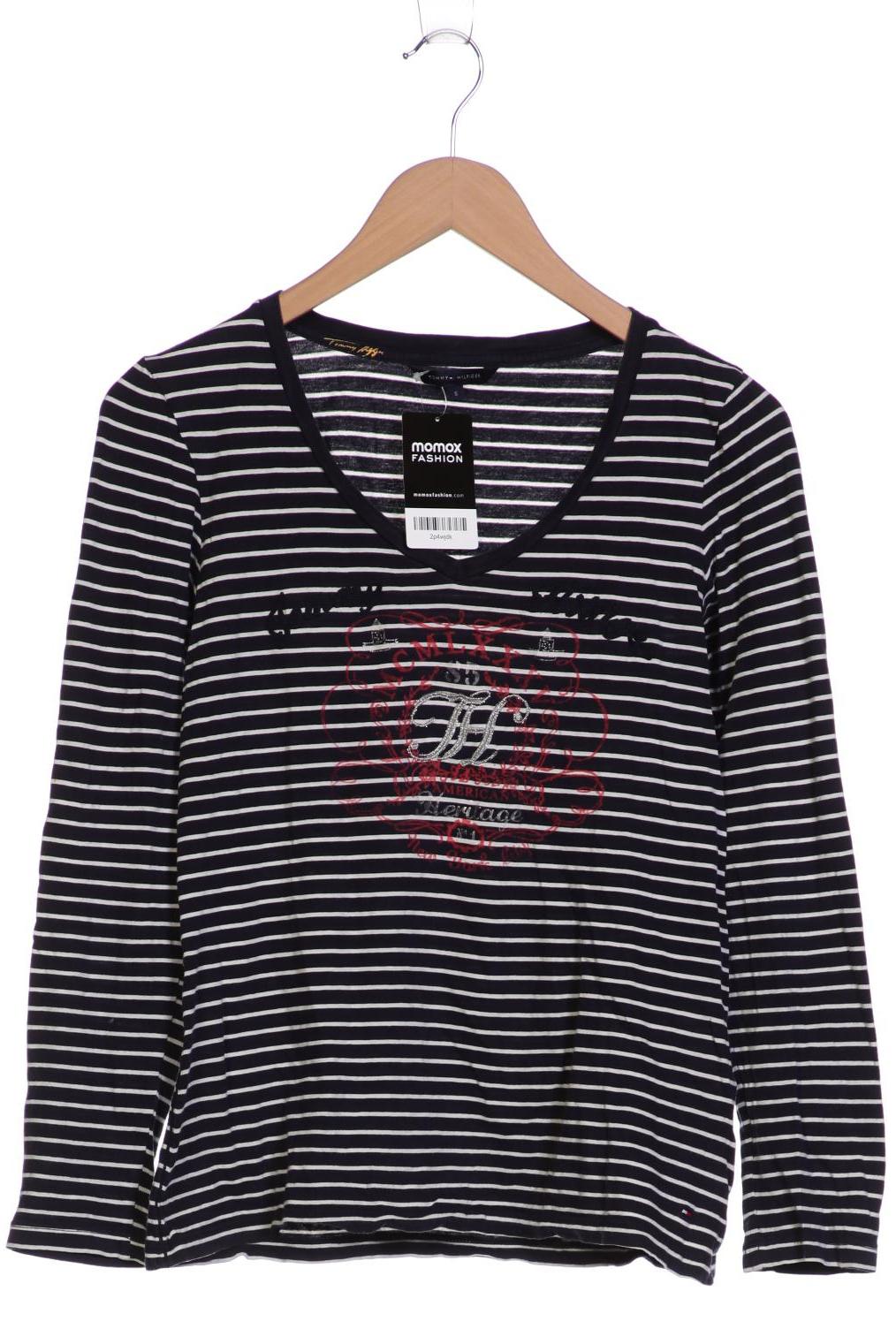 

Tommy Hilfiger Damen Langarmshirt, marineblau, Gr. 36