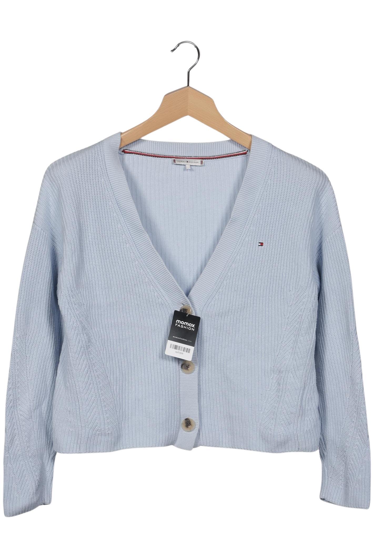 

Tommy Hilfiger Damen Strickjacke, hellblau, Gr. 36