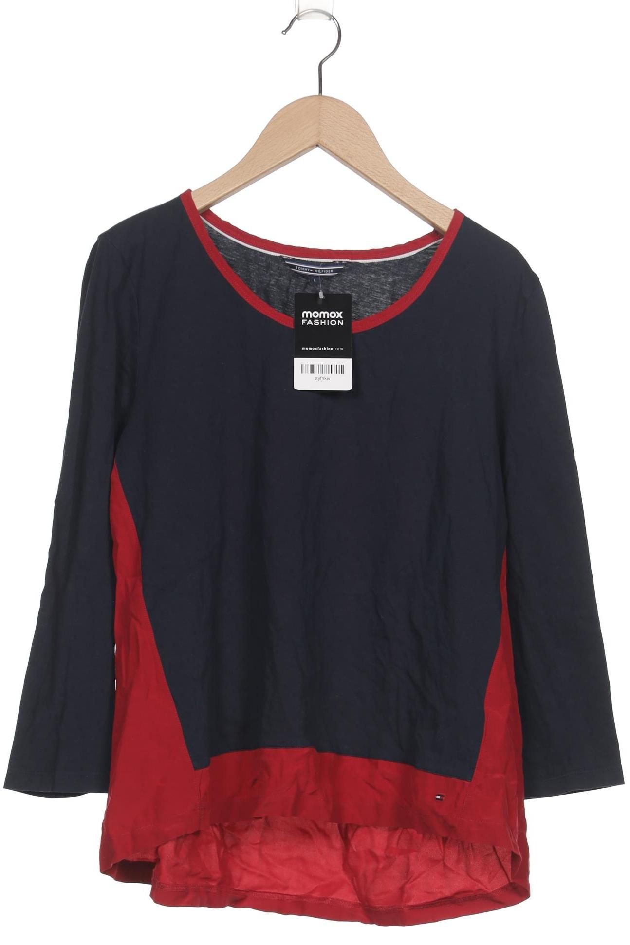 

Tommy Hilfiger Damen Langarmshirt, rot, Gr. 42