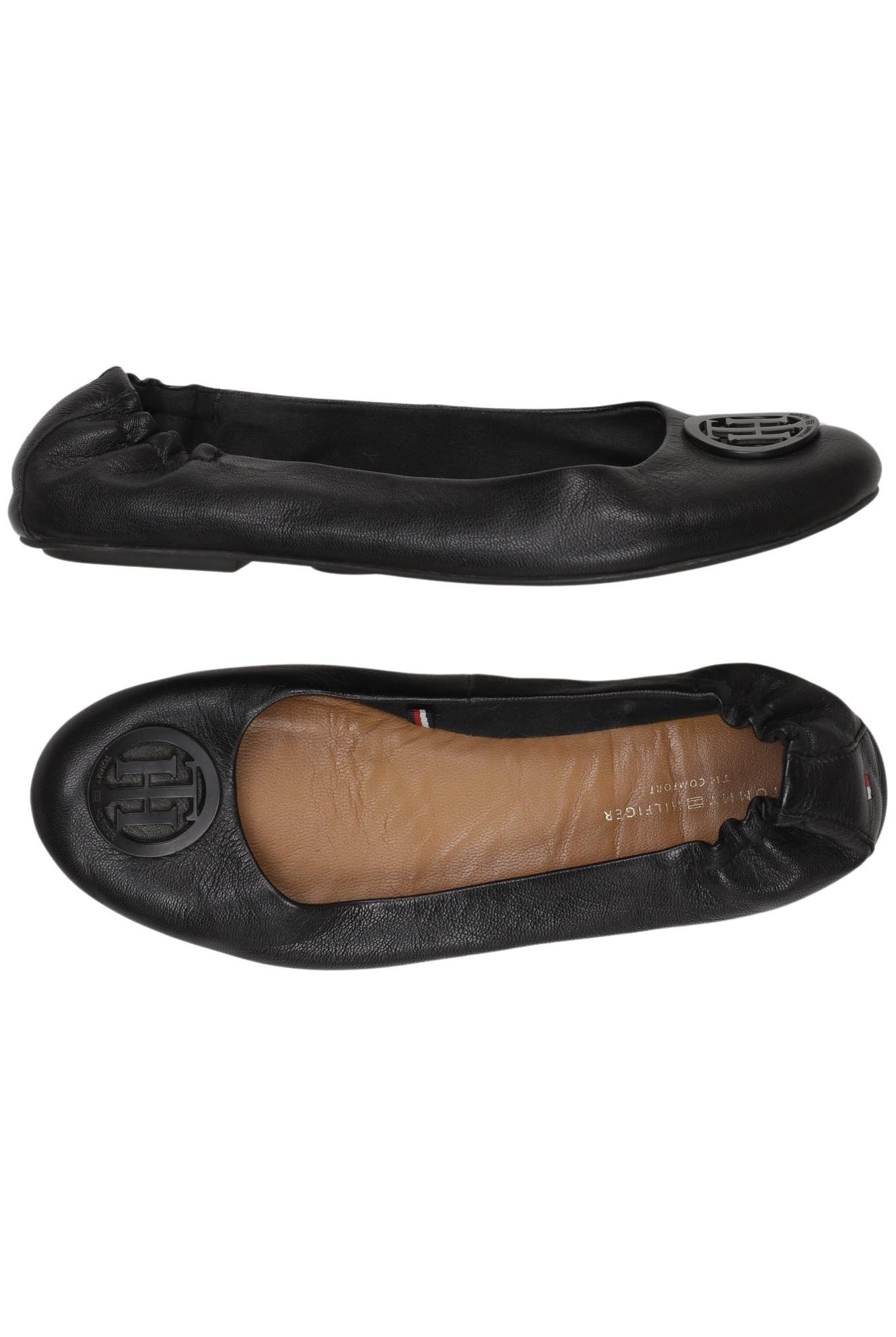 

Tommy Hilfiger Damen Ballerinas, schwarz, Gr. 39