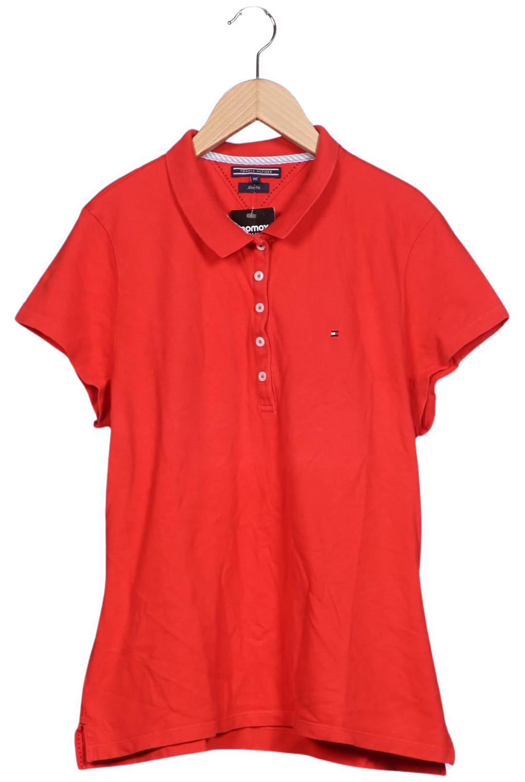 

Tommy Hilfiger Damen Poloshirt, rot, Gr. 46