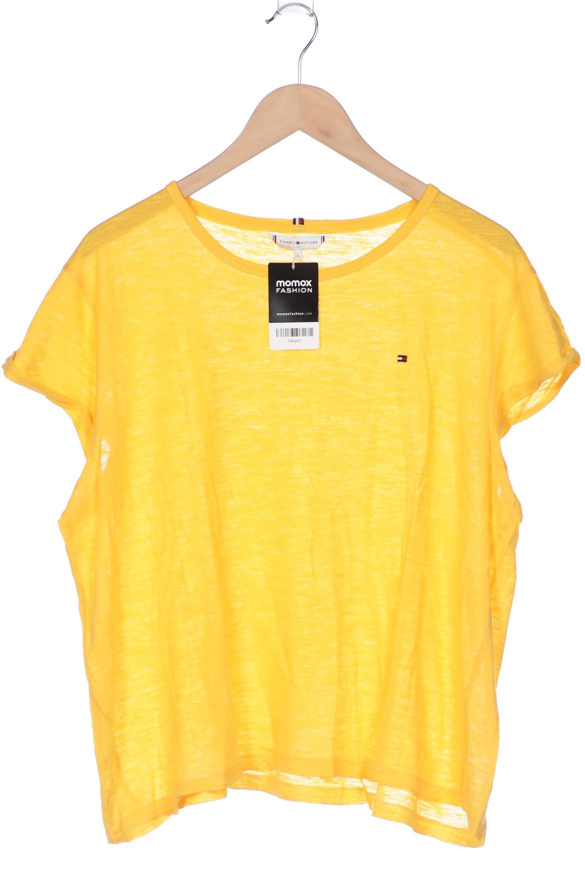 

Tommy Hilfiger Damen T-Shirt, gelb, Gr. 42